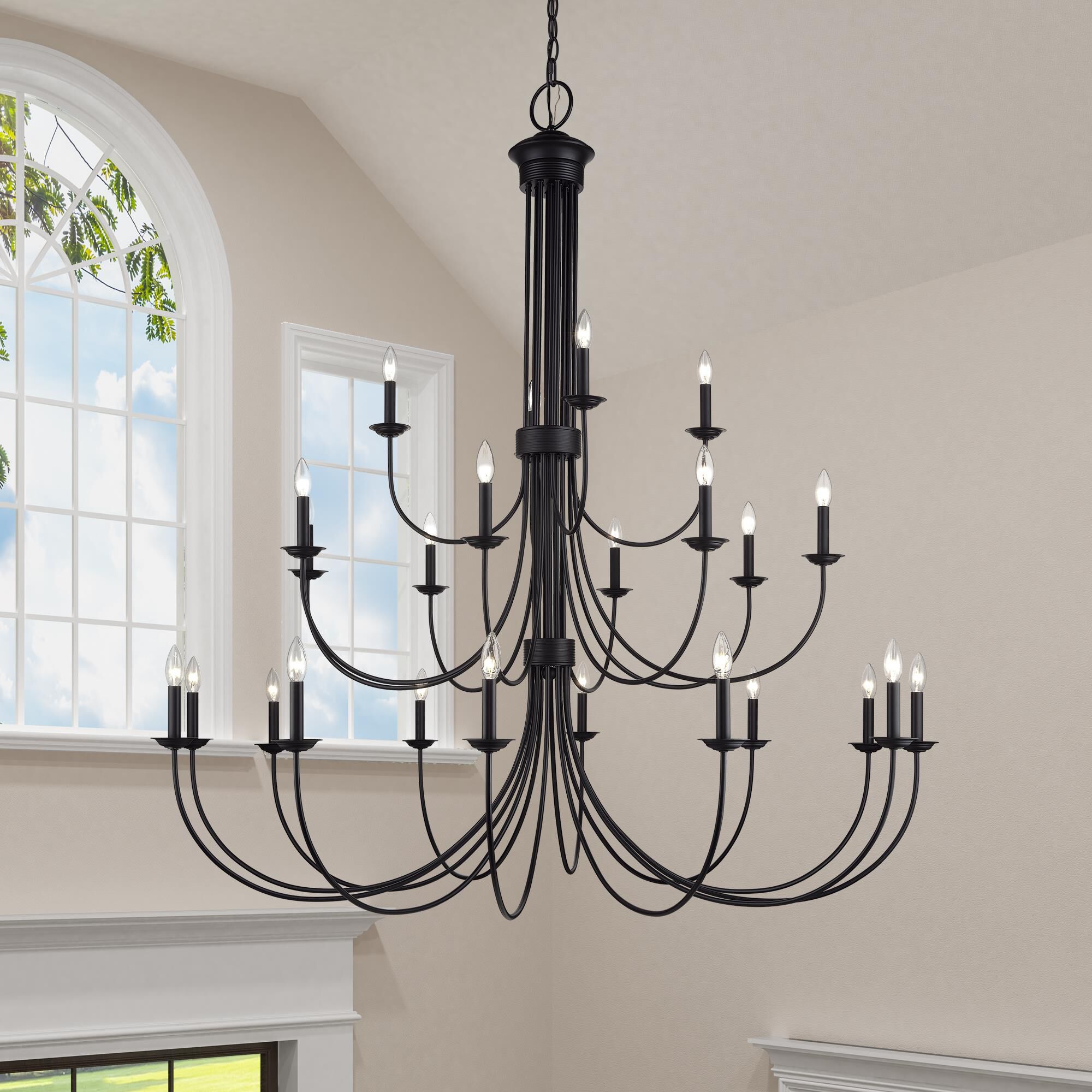 Estate 60 Inch Chandelier by Livex Lighting