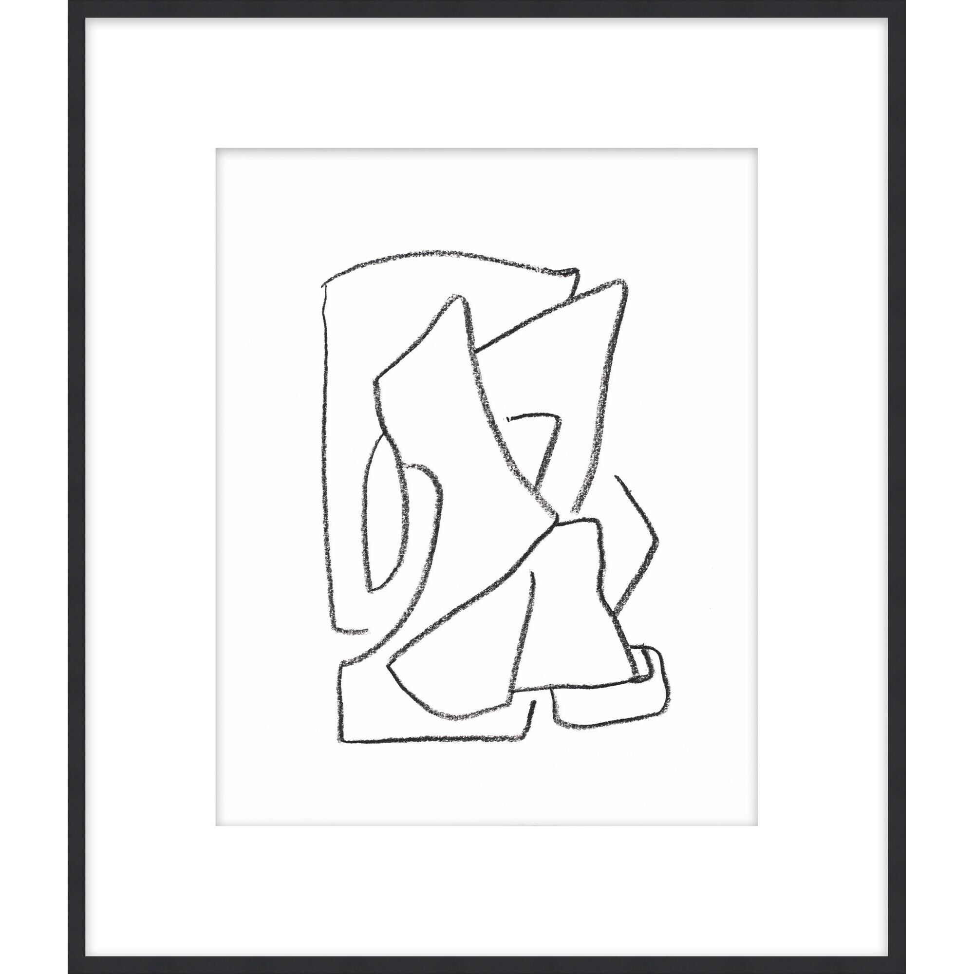 Studio L57 Narrative Linear Figures Print by LEVEL57