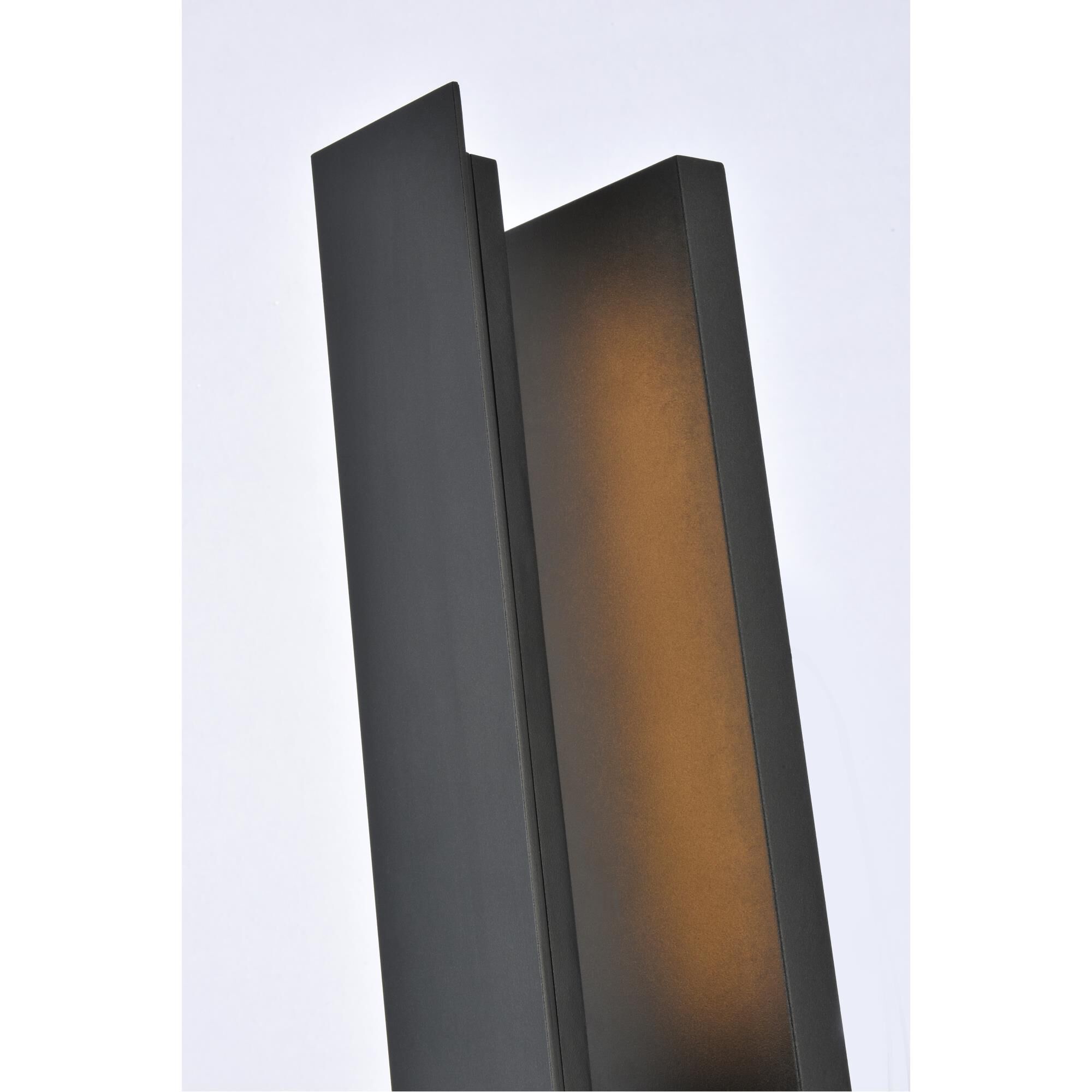Elegant Lighting Raine 17 Inch Tall LED Outdoor Wall Light