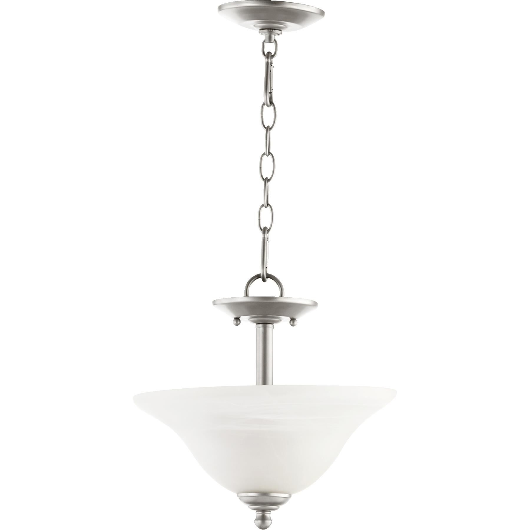 Spencer 13 Inch 2 Light Semi Flush Mount by Quorum International