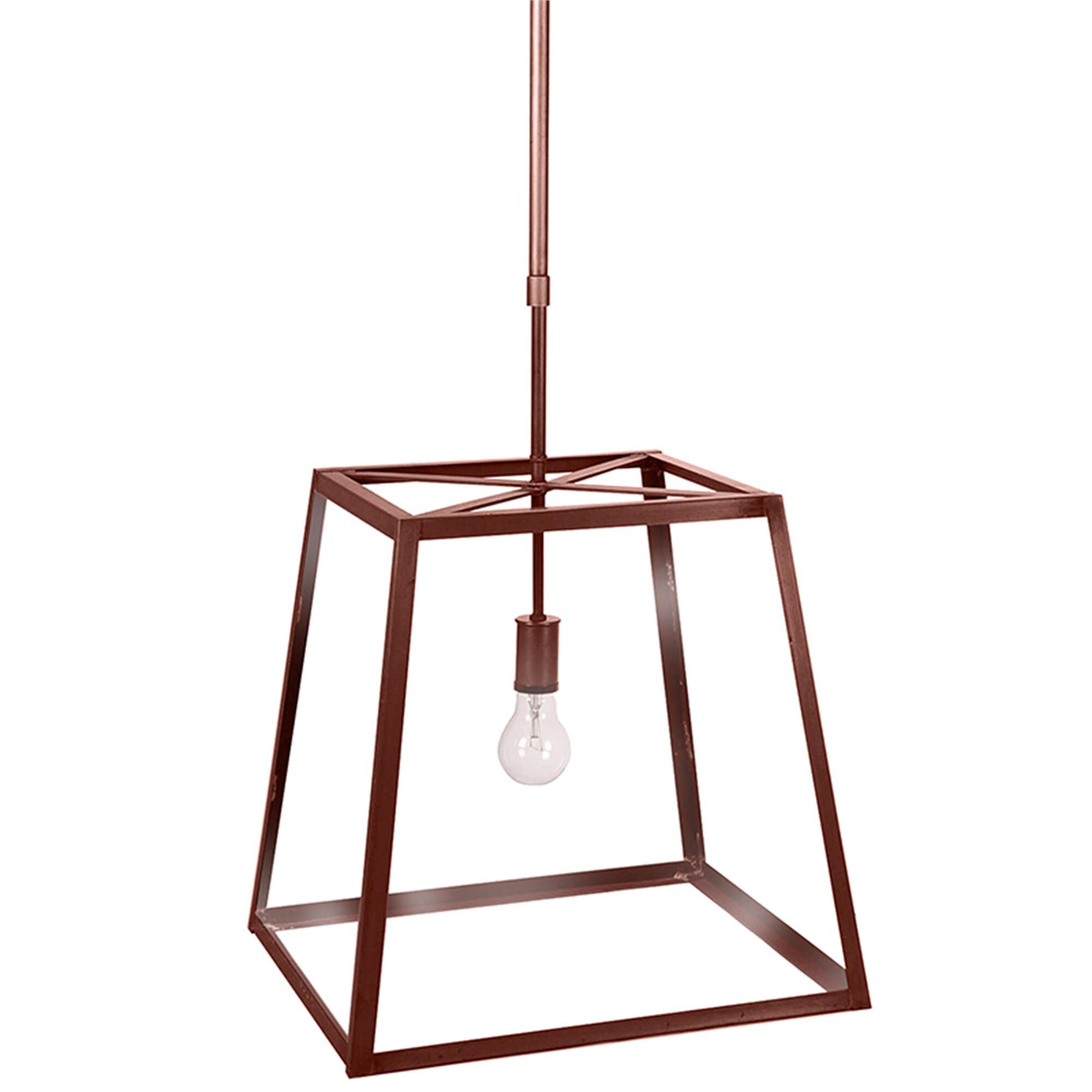 Transitional 16 Inch 1 Light Lantern Pendant,