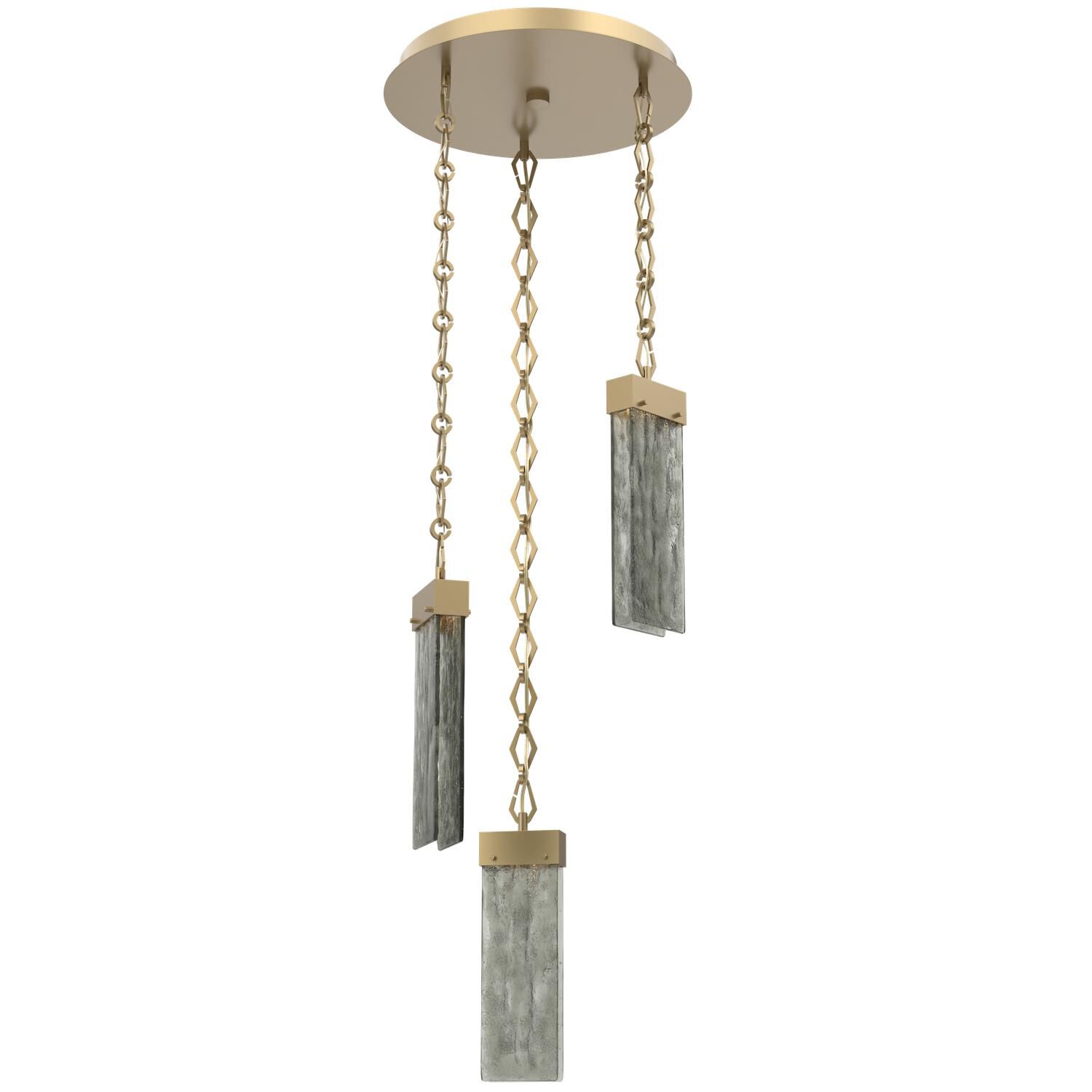 Levi Wilson Parallel 17 Inch Multi Light Pendant by Hammerton Studio