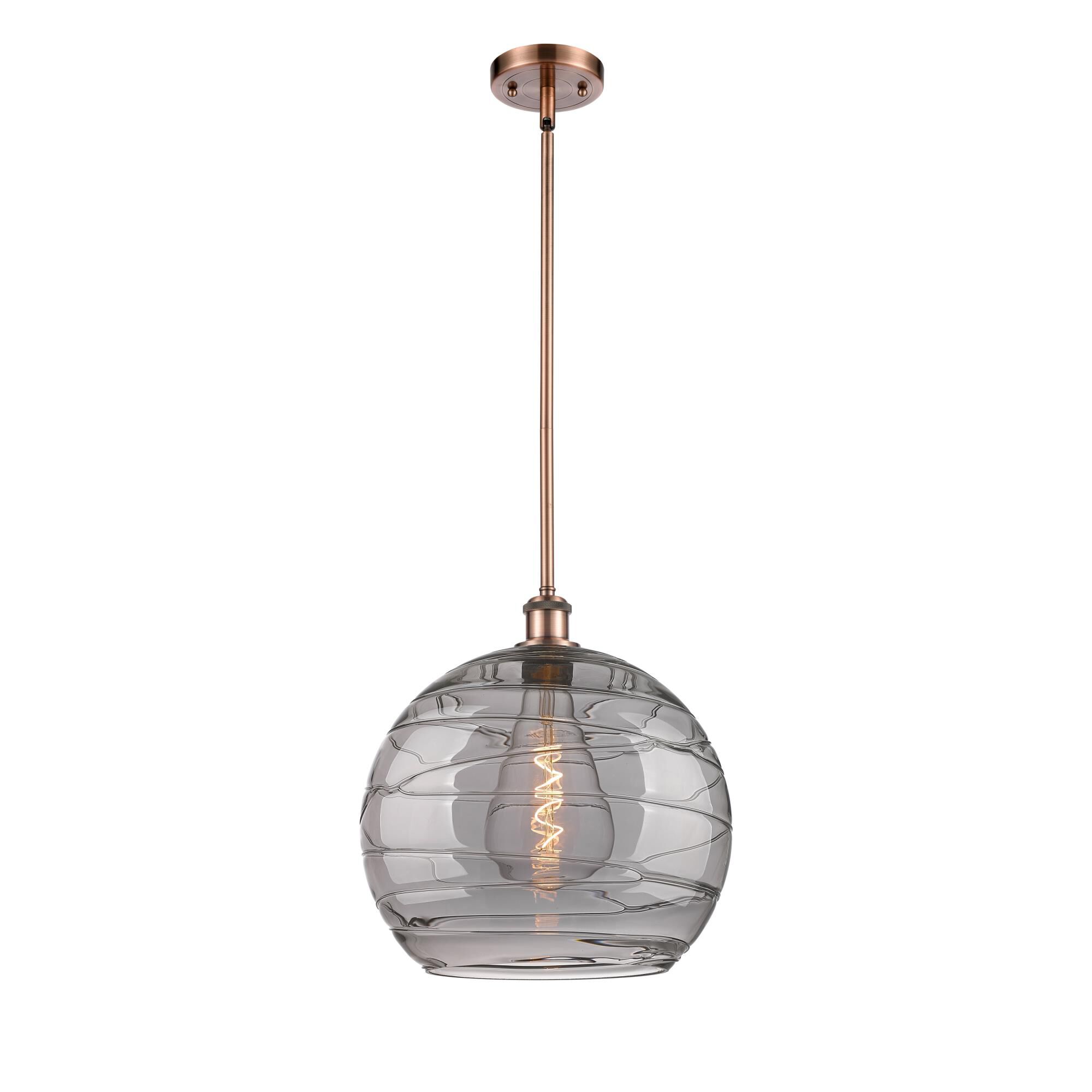 Bruno Marashlian Athens Deco Swirl 14 Inch Large Pendant by Innovations Lighting