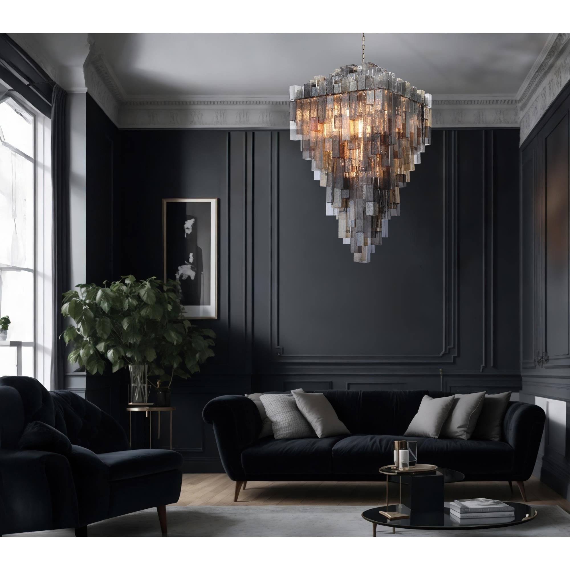 Altesa 34 Inch 46 Light Chandelier by Eurofase Lighting