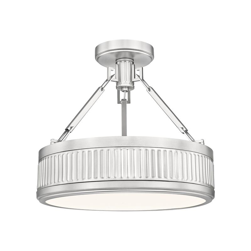 Quinn 15 Inch Semi Flush Mount by Z-Lite