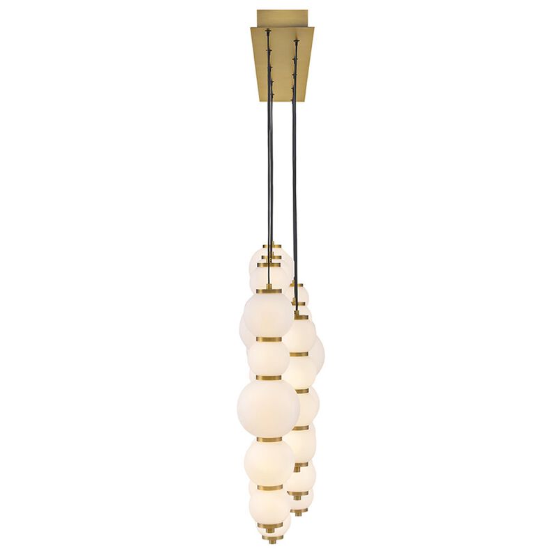 Trigo Medium Linear Chandelier by Hinkley