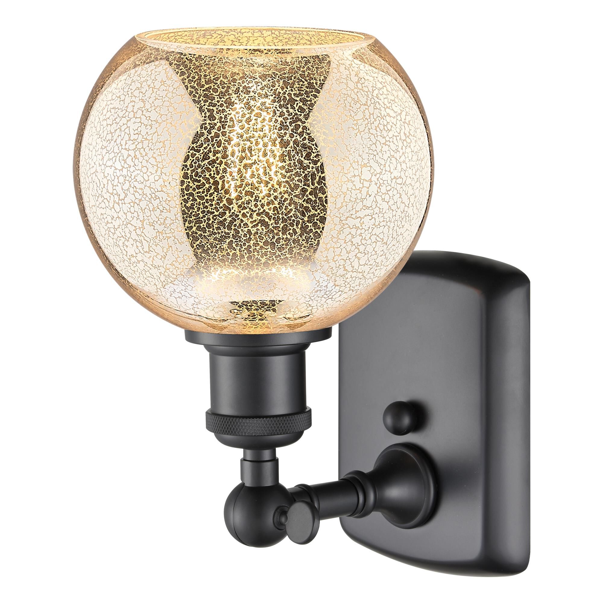 Shown in Matte Black finish and Opal glass