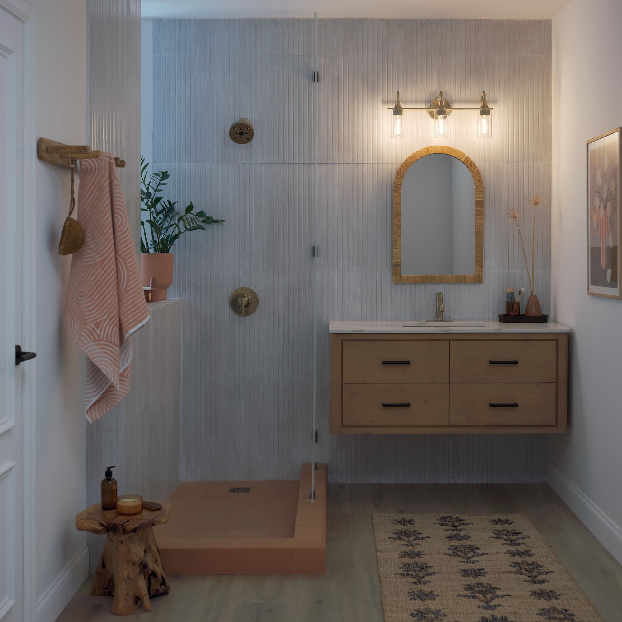 Kavi 23 Inch Bath Vanity Light by Kichler Lighting