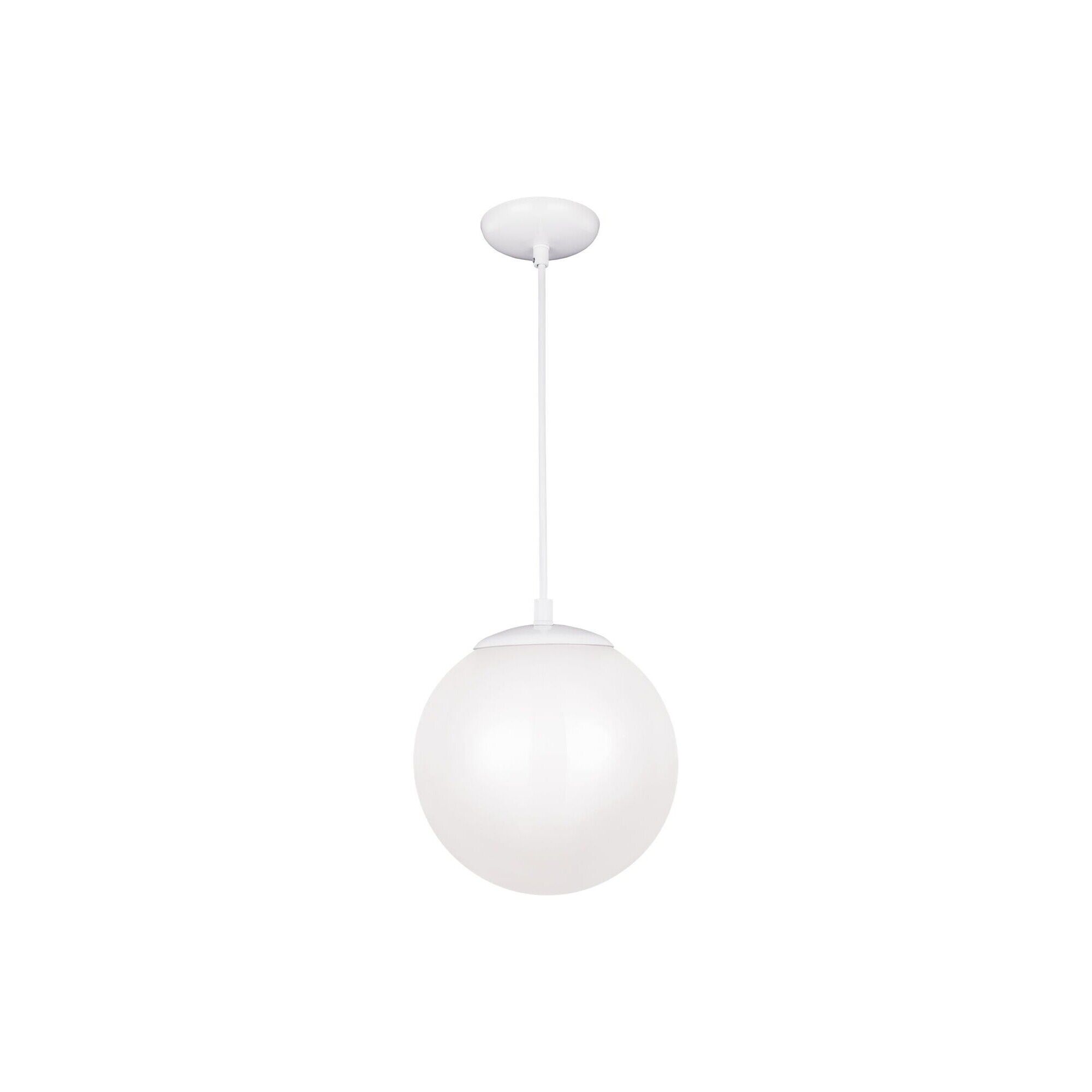 Shown in White finish and Smooth White  Diffuser glass and Smooth White Glass Diffuser shade