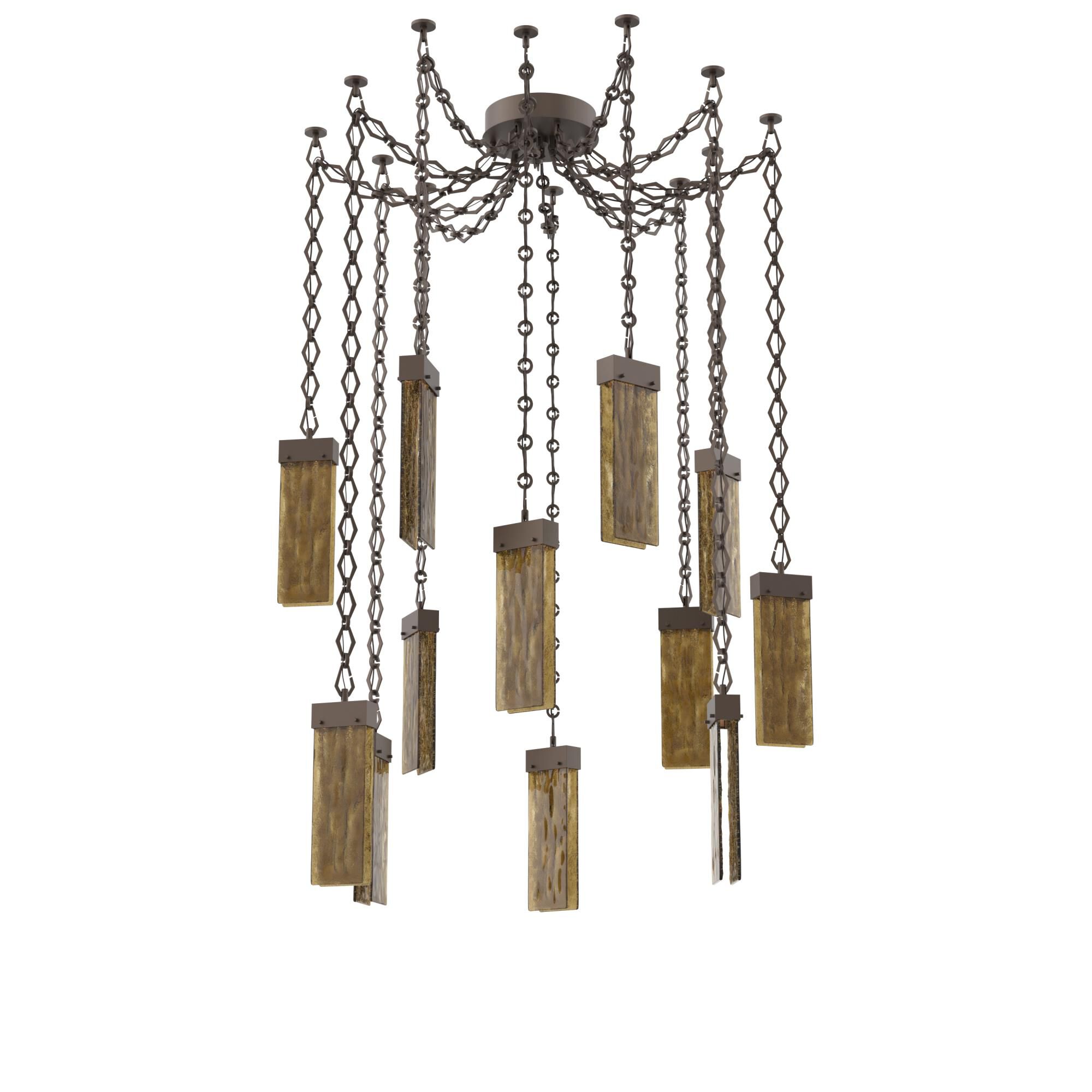 Levi Wilson Parallel 13 Inch Multi Pendant Light by Hammerton Studio