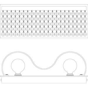 Princessa 13 Inch 2 Light Bath Vanity Light by Framburg