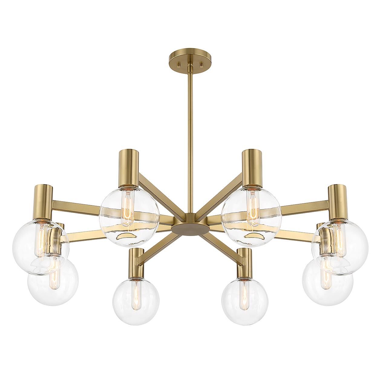Wright 40 Inch 8 Light Chandelier by Savoy House