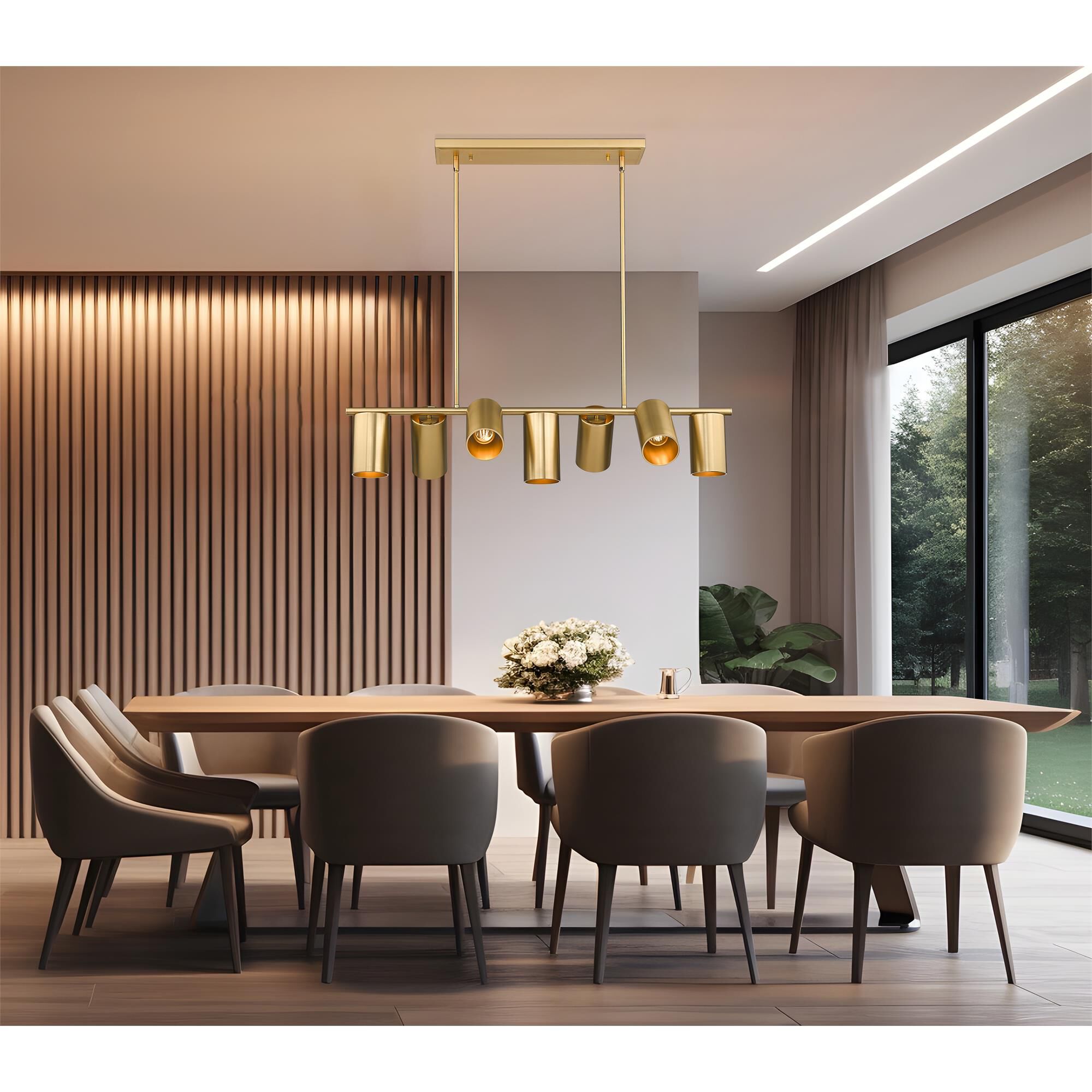 Lumina 42 Inch Linear Chandelier,