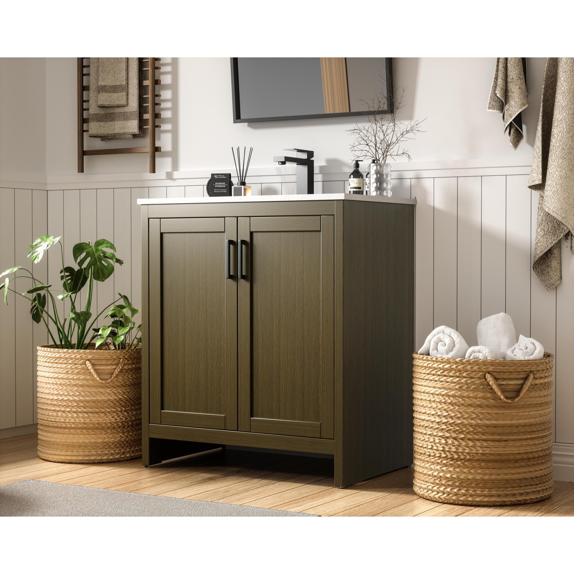 Shown in Chestnut Brown finish