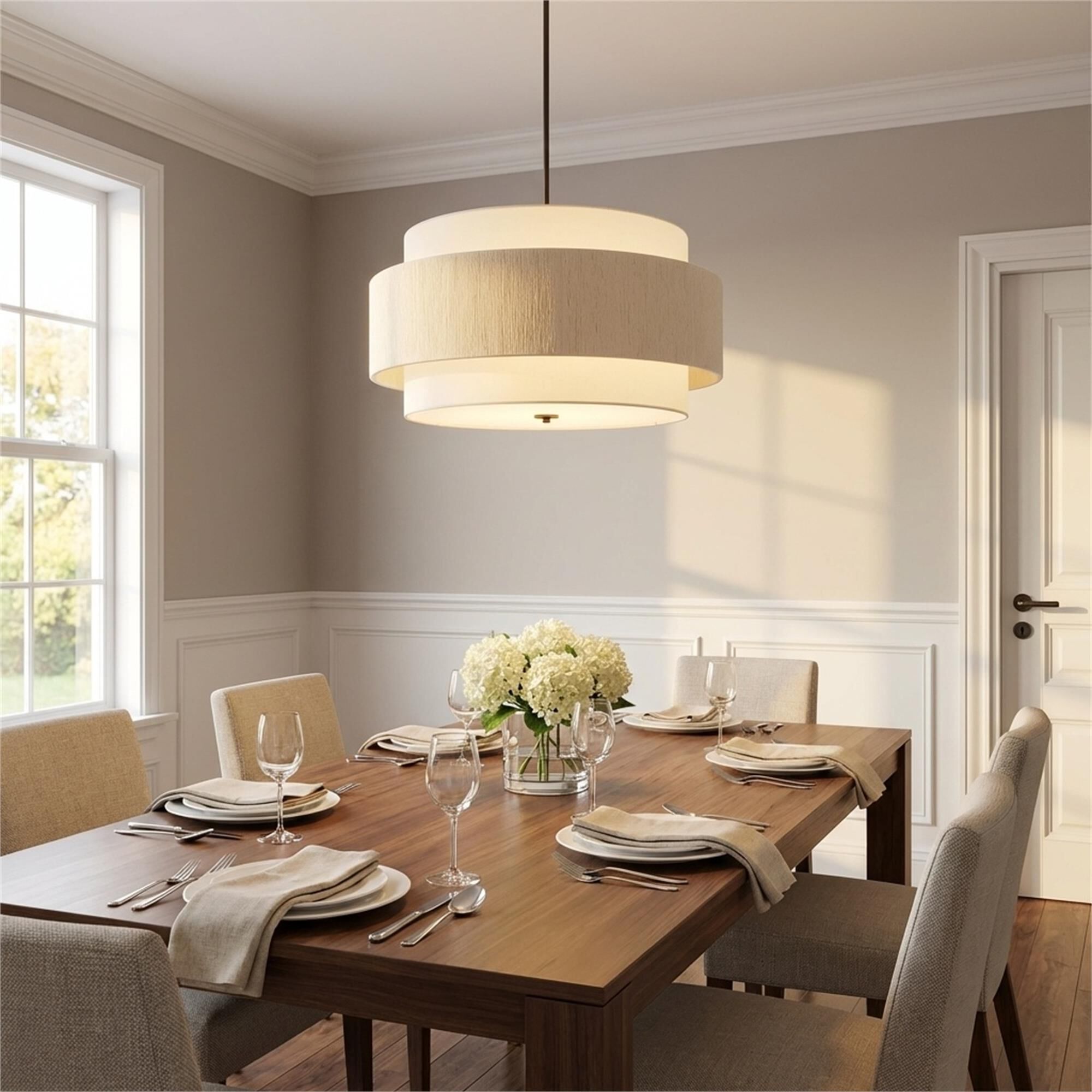 Ellen DeGeneres Belaro 26 Inch Pendant Light,