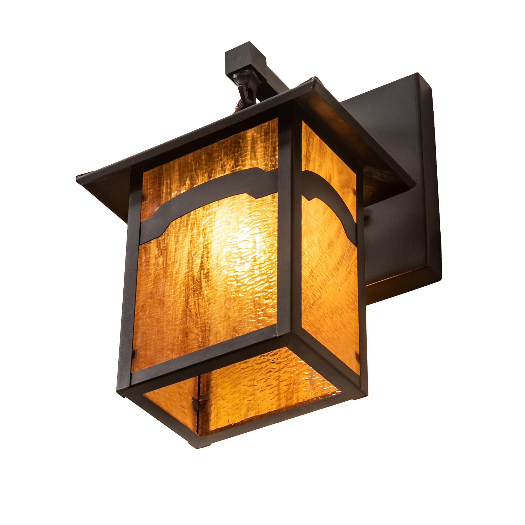 Meyda Lighting Seneca 13 Inch Tall Outdoor Wall Light