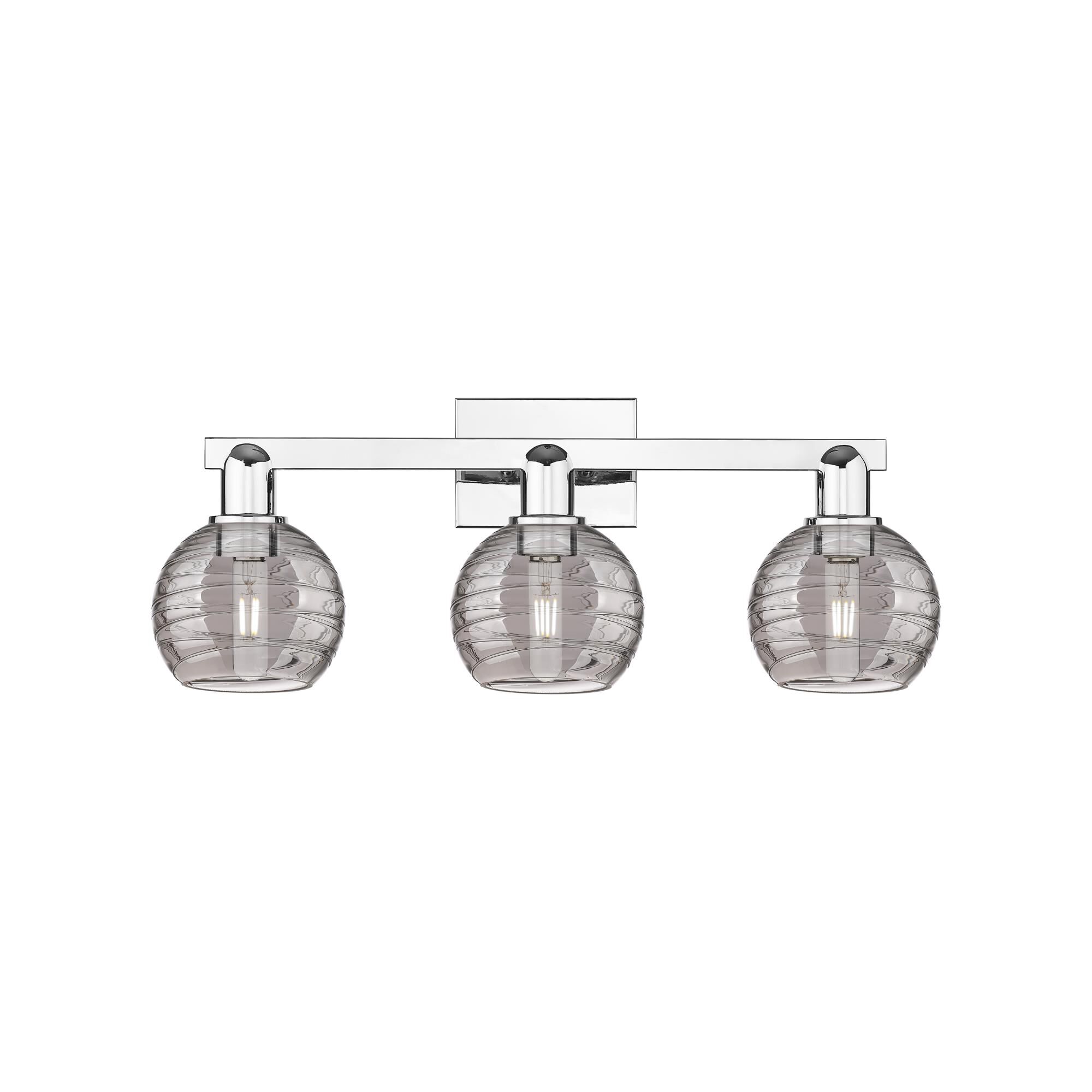 Bruno Marashlian Athens Deco Swirl 26 Inch Bath Vanity Light by Innovations Lighting