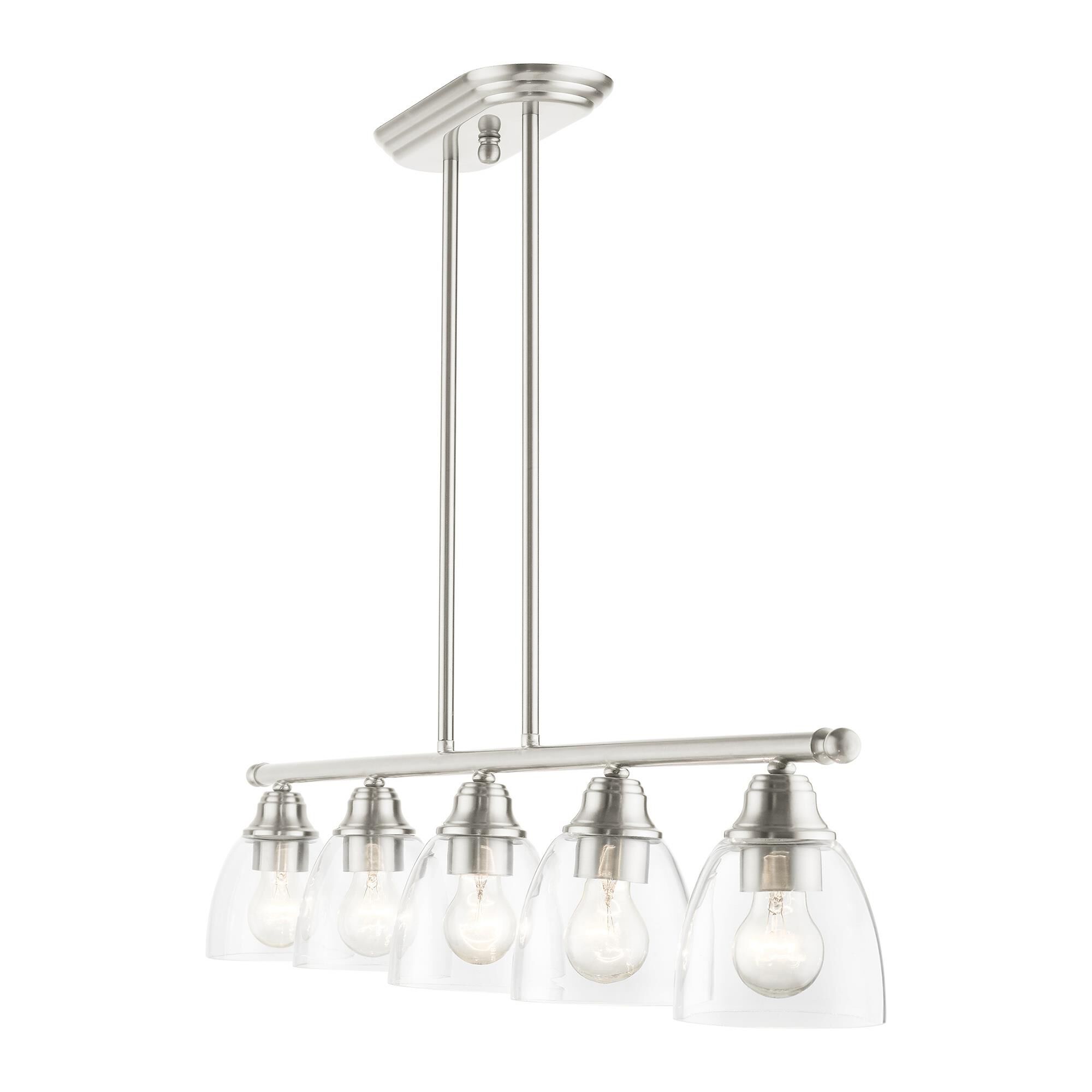 Montgomery 45 Inch 5 Light Linear Suspension Light by Livex Lighting