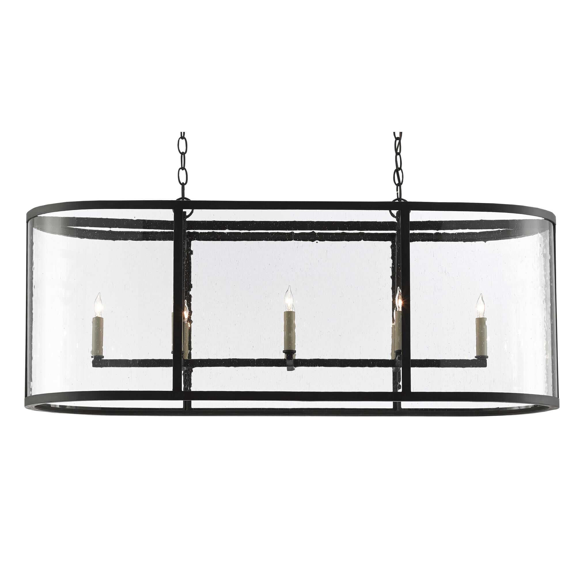 Argand 44 Inch 8 Light Chandelier by Currey and Company