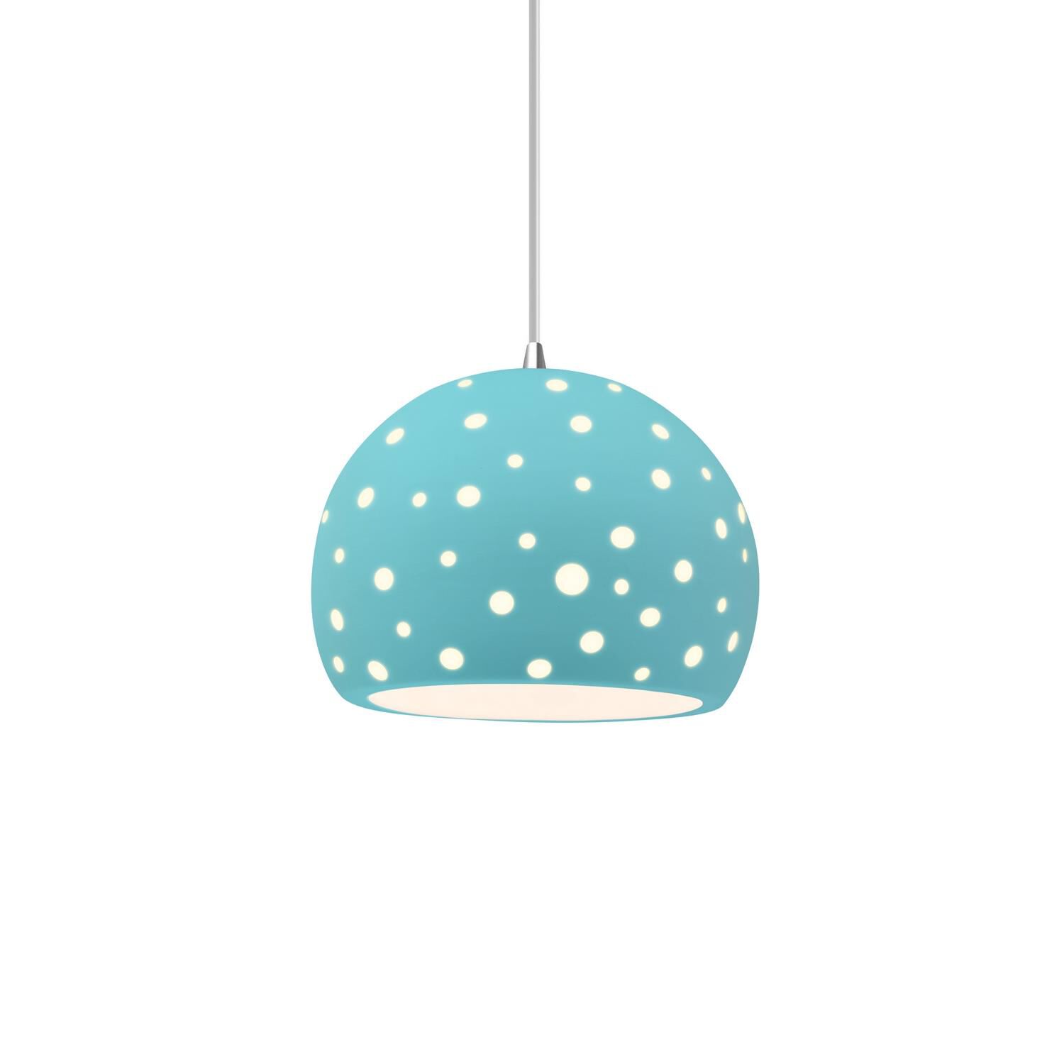 Shown in Polished Chrome finish and Reflecting Pool shade