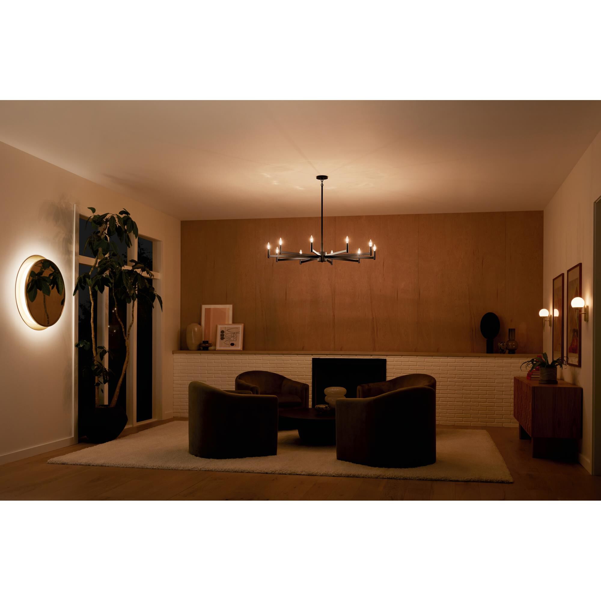 Shown in Black finish