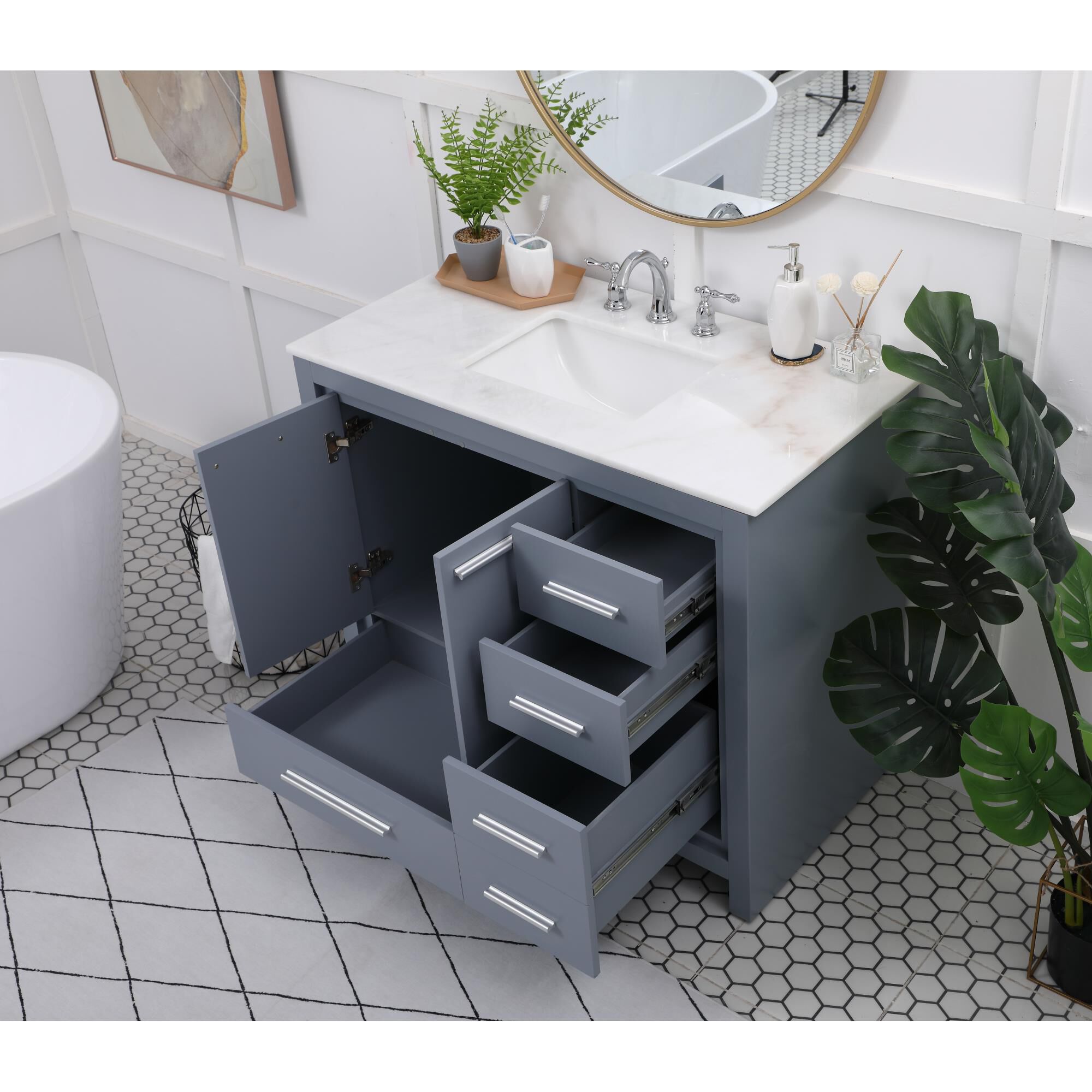 Filipo Bath Vanity by Elegant Decor