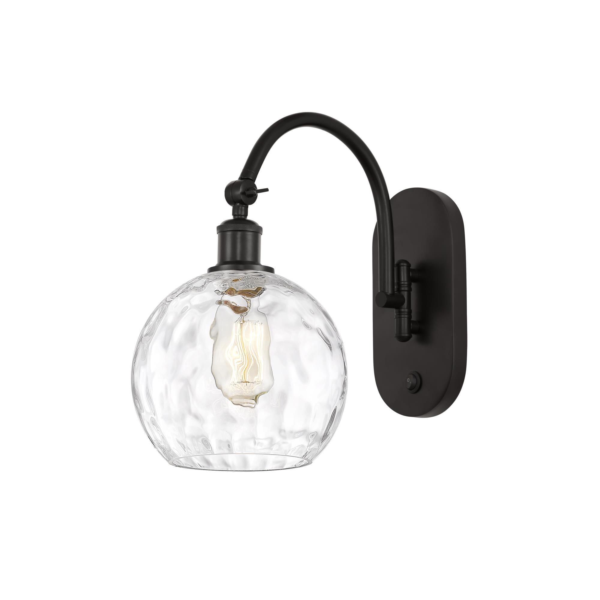 Shown in Oil Rubbed Bronze and Clear finish and Clear glass