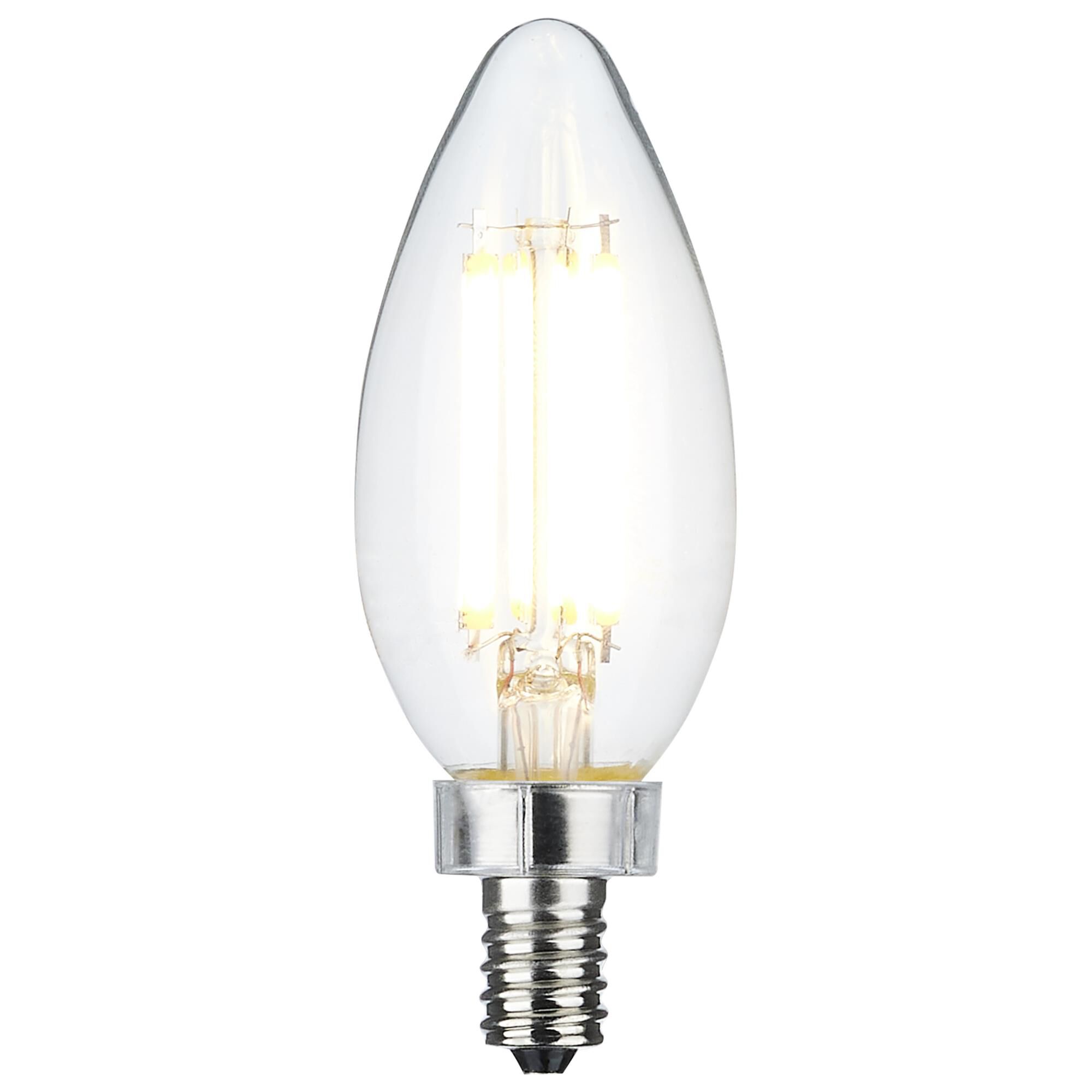 8 Watt Candelabra 4000K LED Light Bulb by Satco