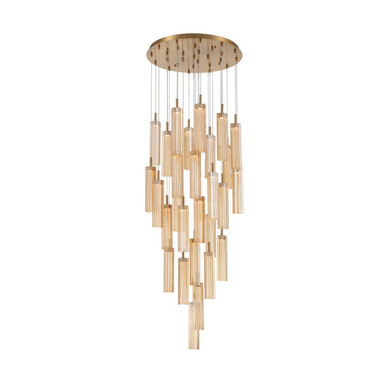 Addis 26 Inch Multi Light Pendant by Crystorama
