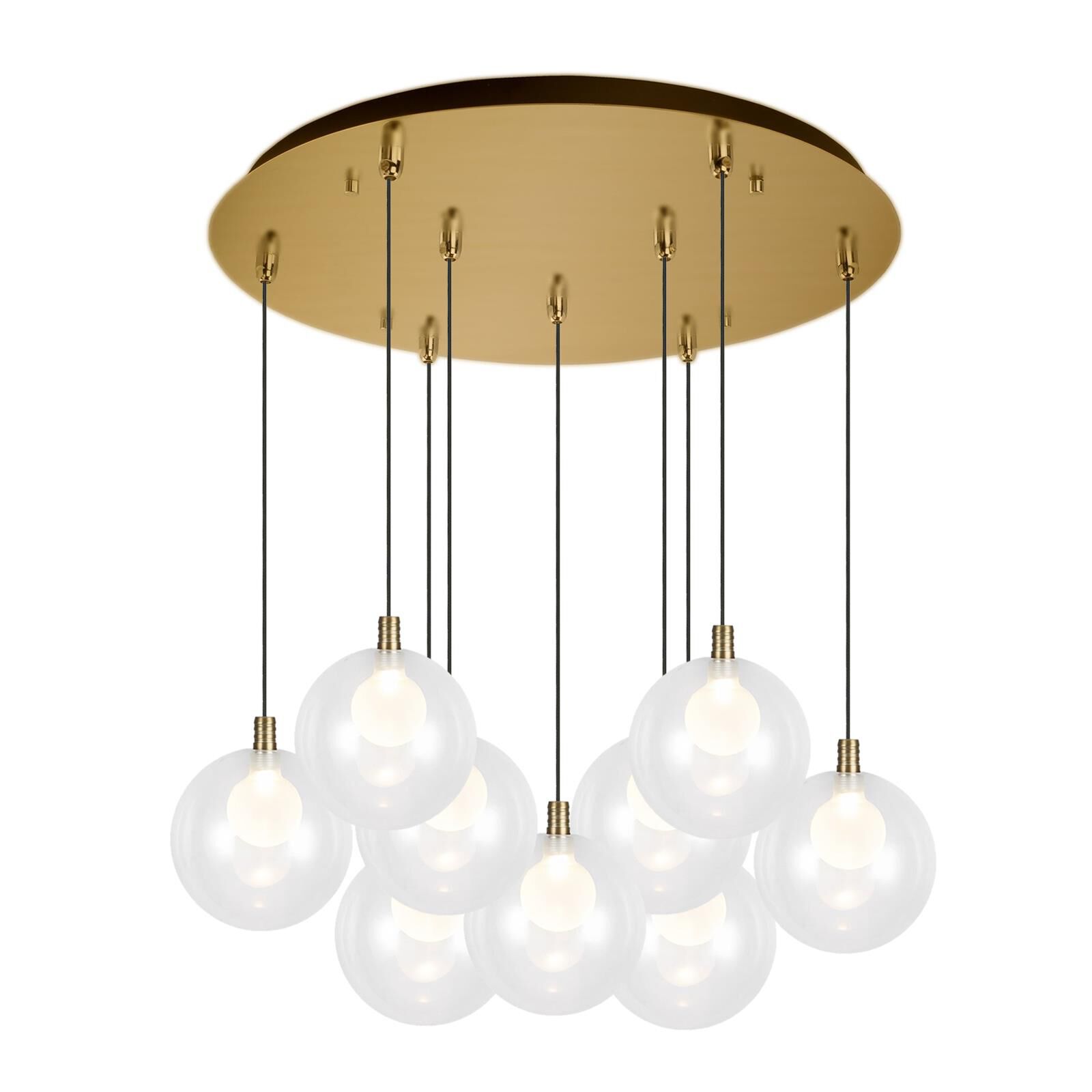 Bolla 20 Inch Multi Light Pendant by Kuzco Lighting