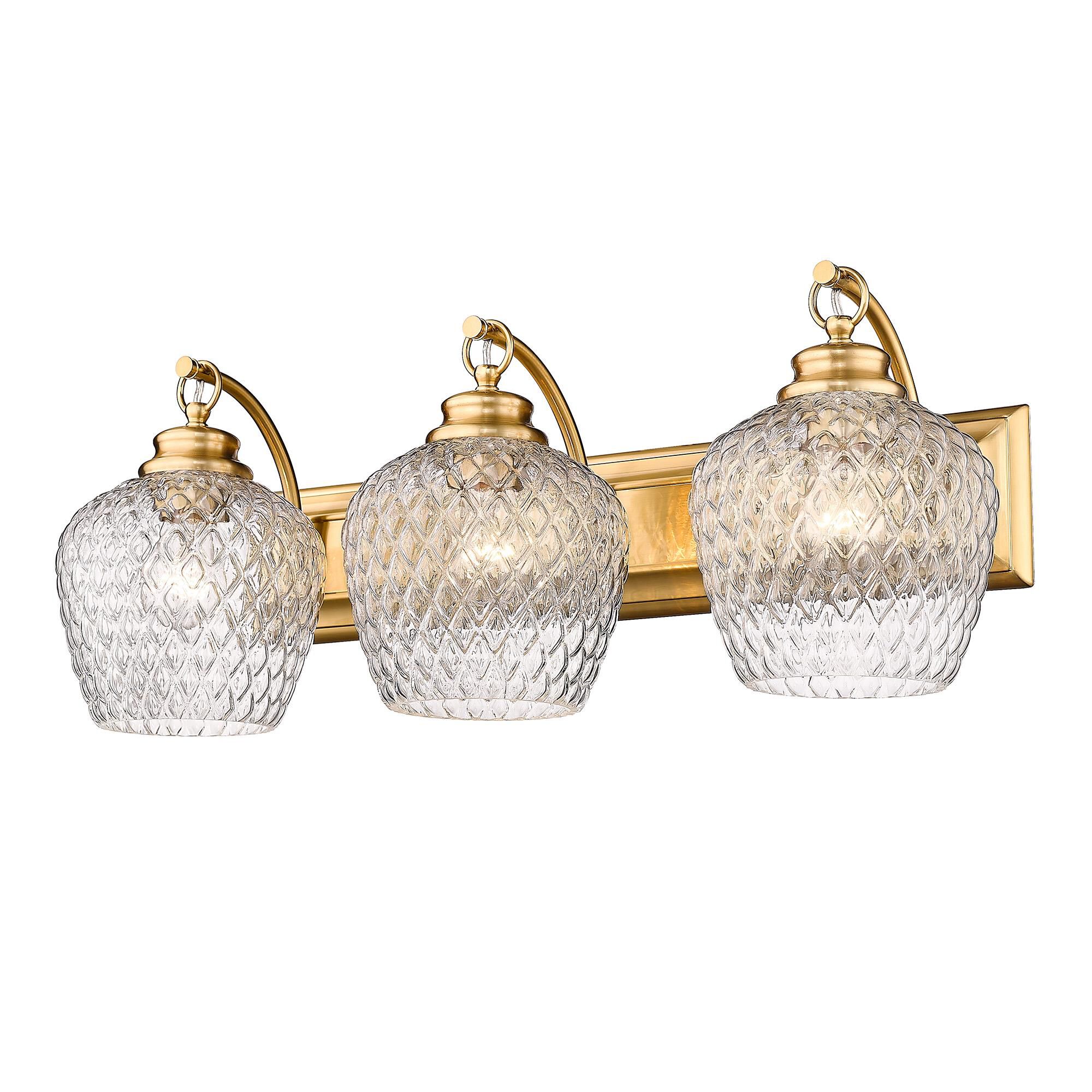Adeline 26 Inch 3 Light Bath Vanity Light by Golden Lighting