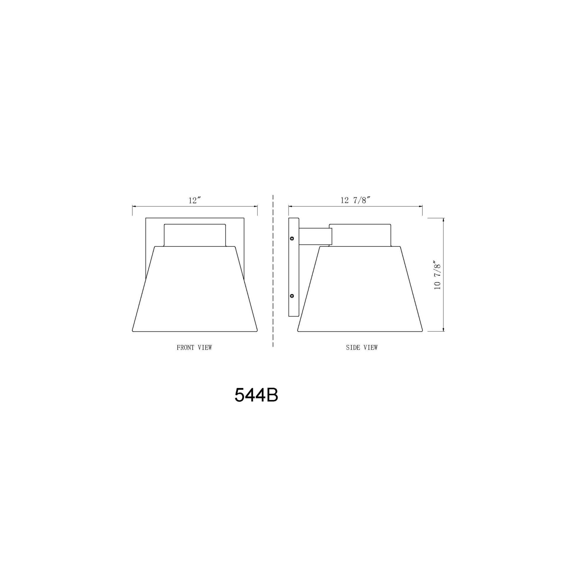 Z-Lite Asher 11 Inch Tall LED Outdoor Wall Light