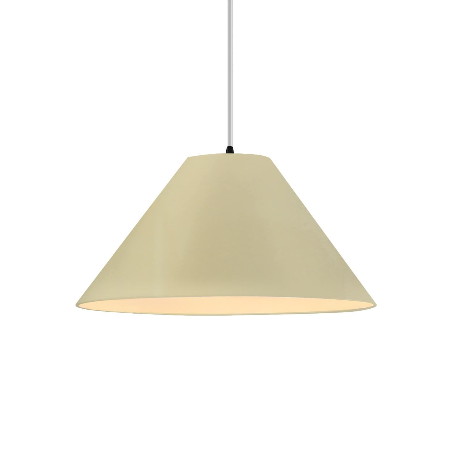 Shown in Matte Black finish and Vanilla shade