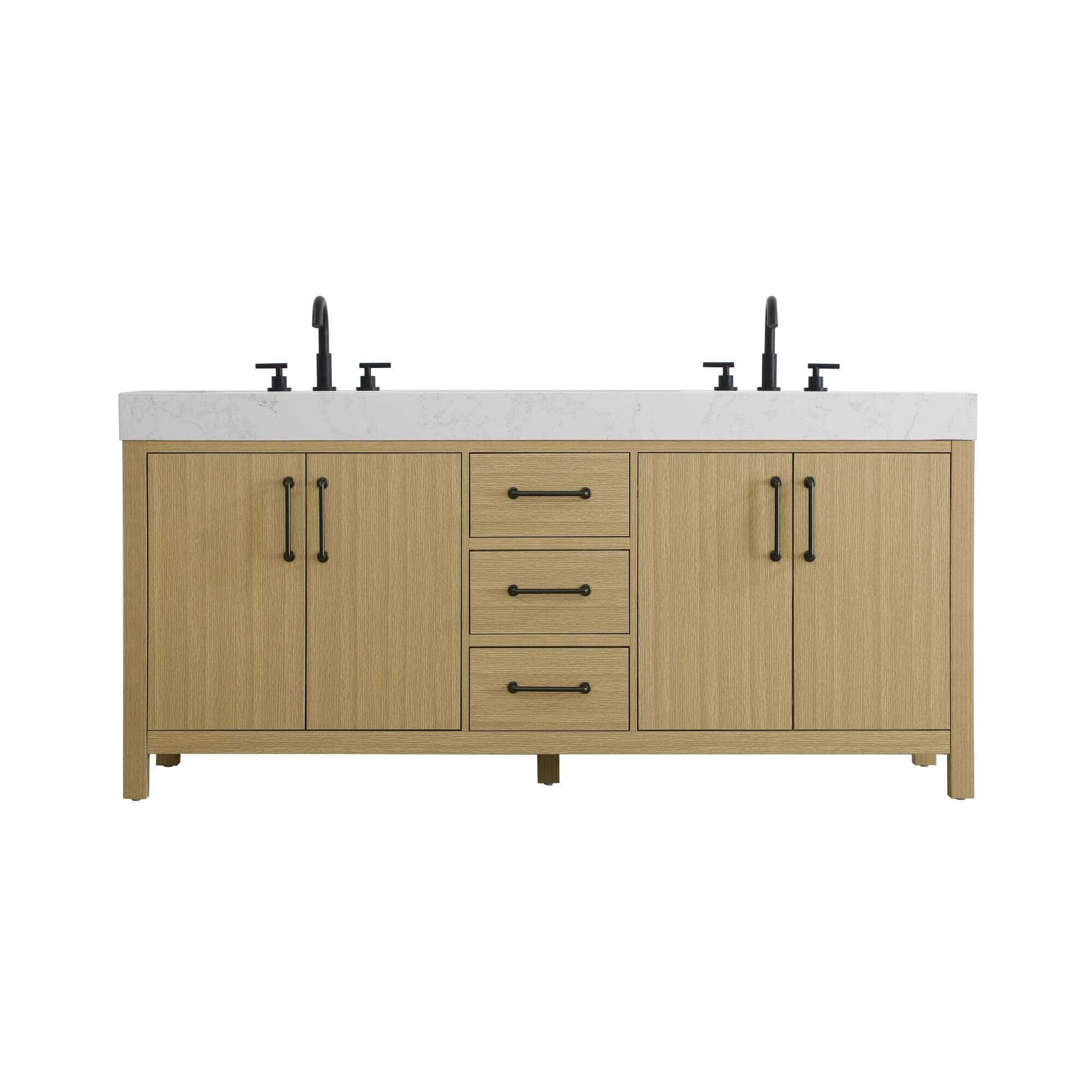 Nathan 72 Inch Bath Vanity by Elegant Dcor