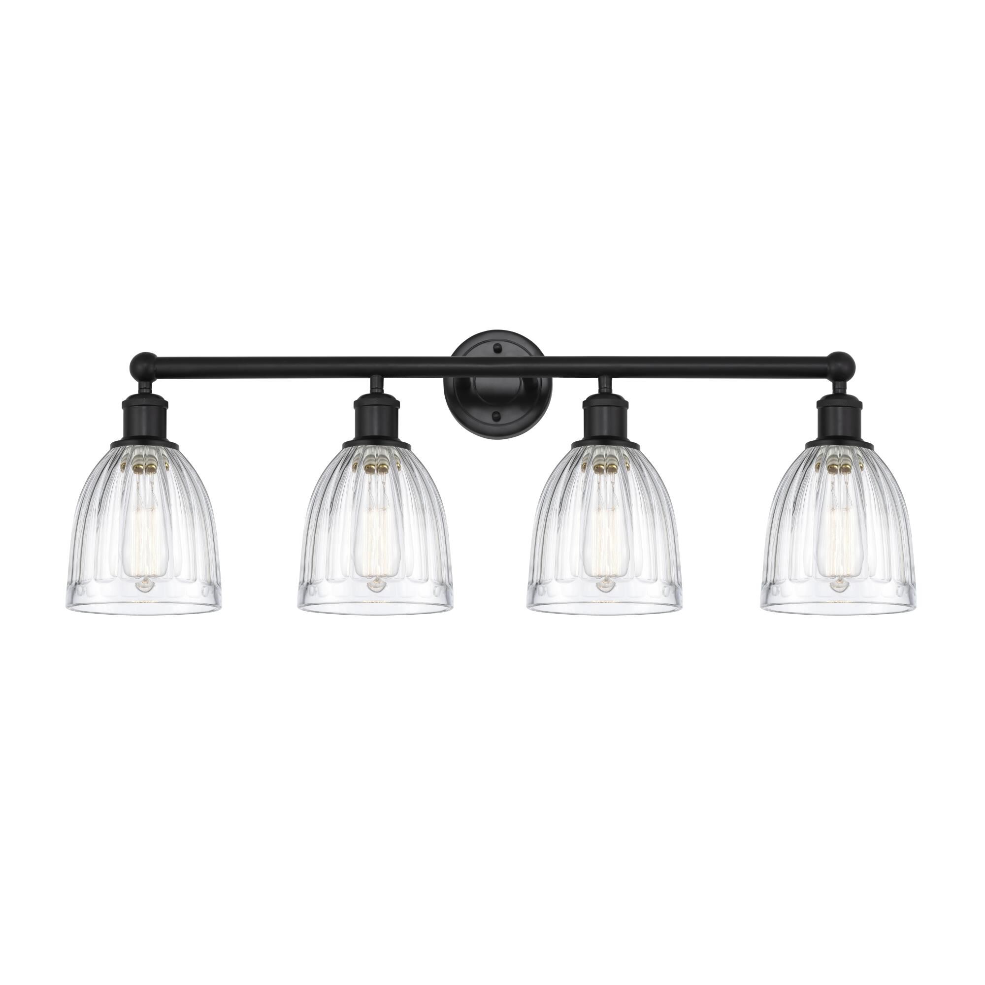 Bruno Marashlian Brookfield 32 Inch 4 Light Bath Vanity Light by Innovations Lighting