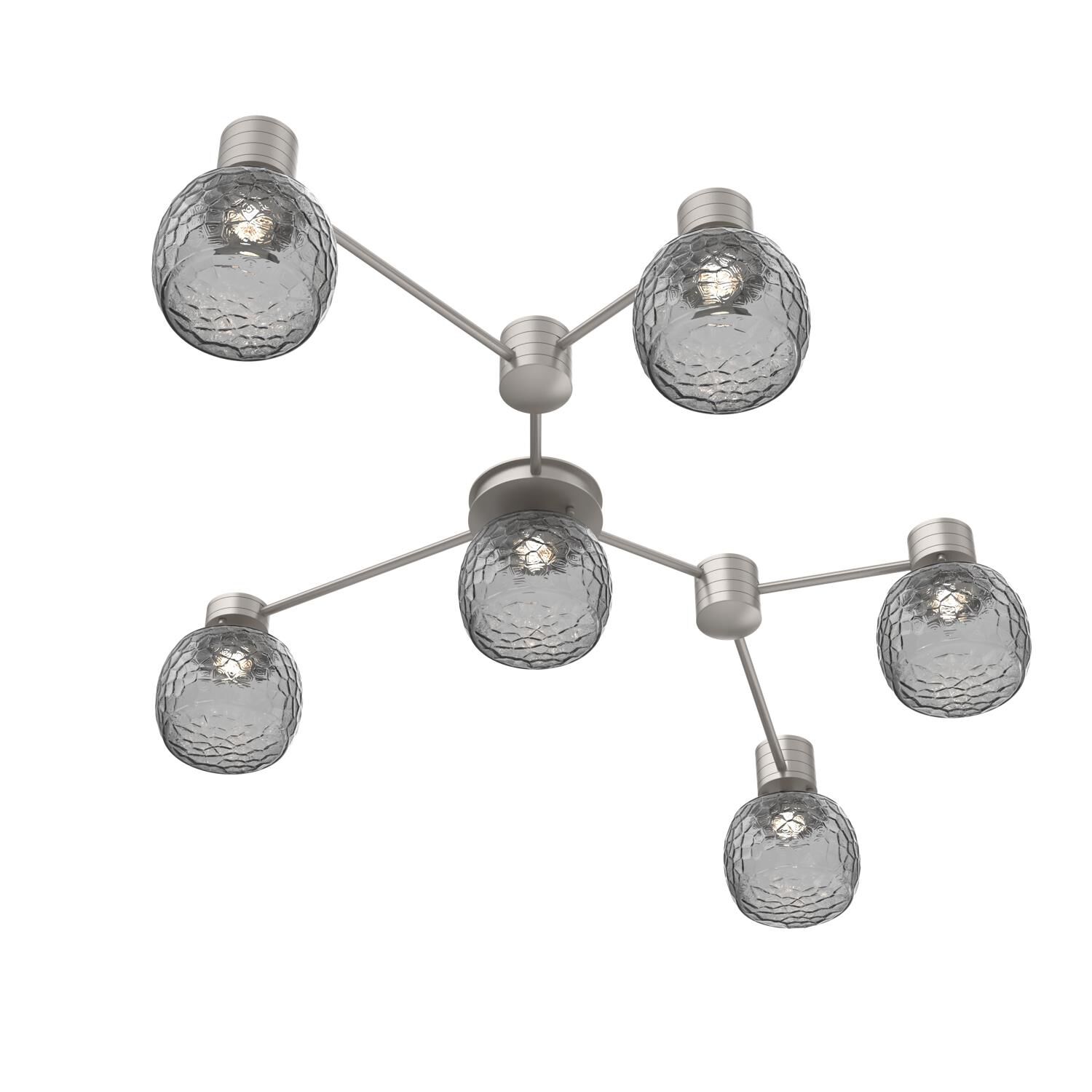 Shown in Beige Silver finish and Smoke glass