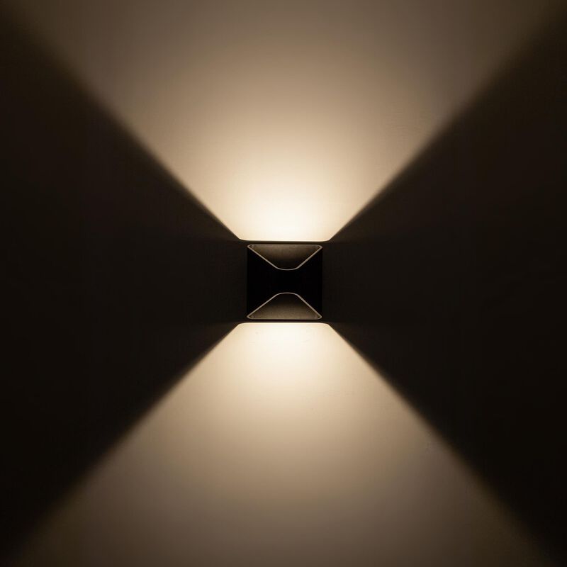 Ellis 6 Inch Tall LED Outdoor Wall Light by Kuzco Lighting