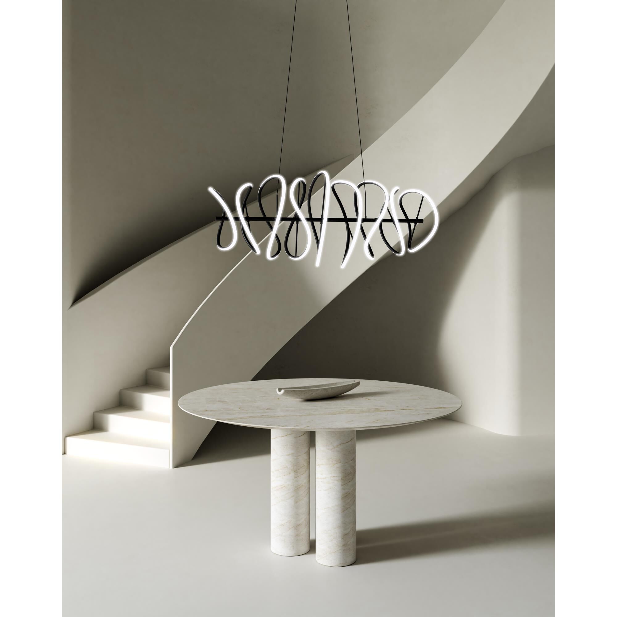 Kuzco Lighting Collide 44 Inch LED Linear Suspension Light