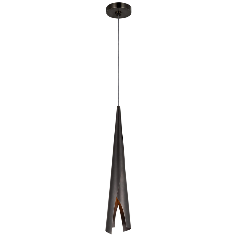 Visual Comfort Signature Collection Kelly Wearstler Piel 4 Inch LED Mini Pendant