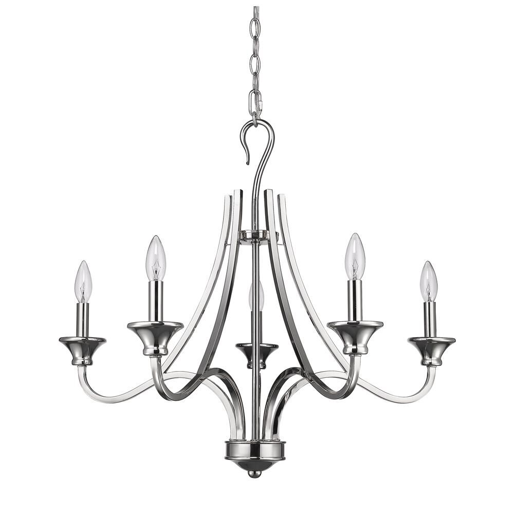 Michelle 28 Inch 5 Light Chandelier by Acclaim Lighting