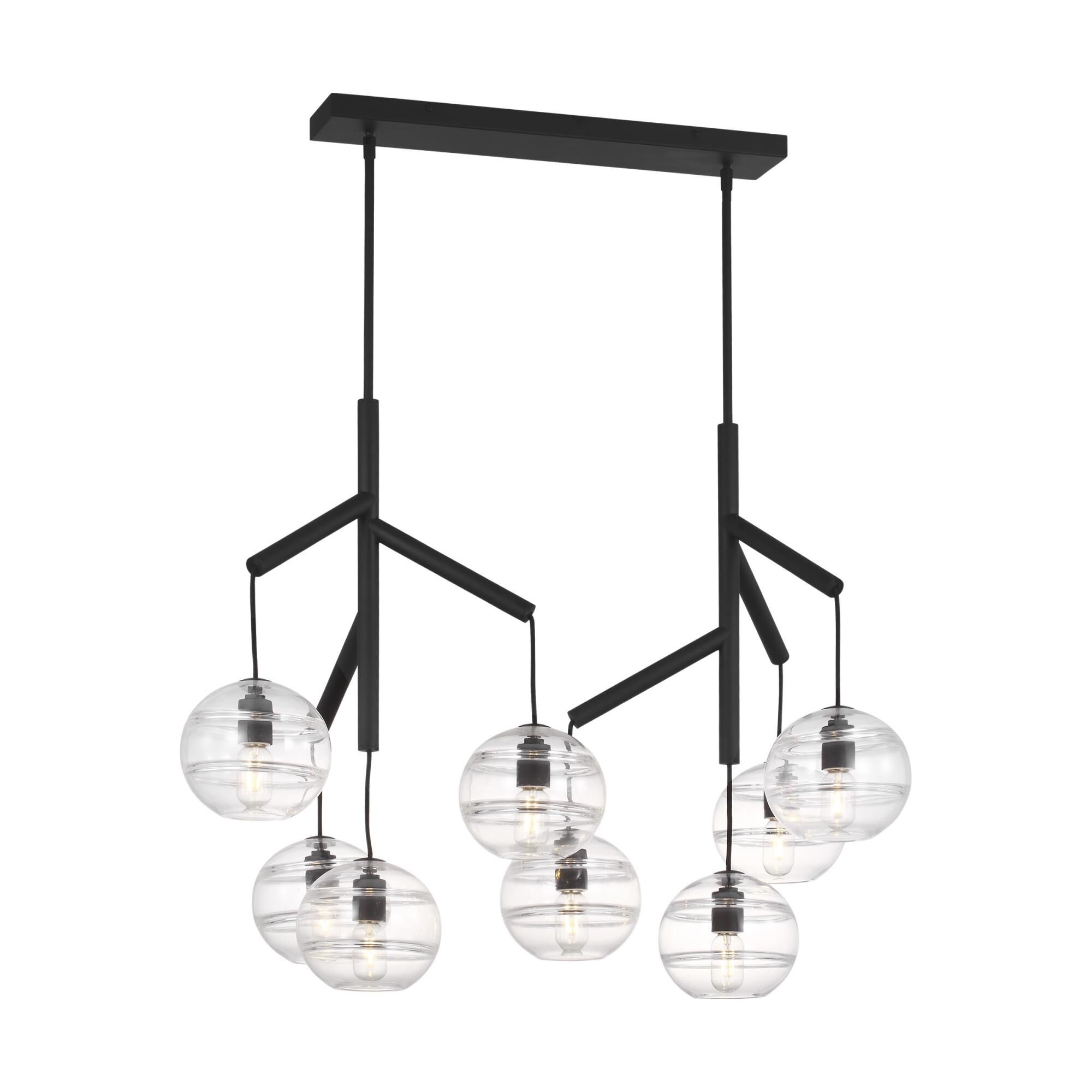 Sean Lavin Sedona 39 Inch 8 Light Linear Suspension Light by Visual Comfort Modern Collection