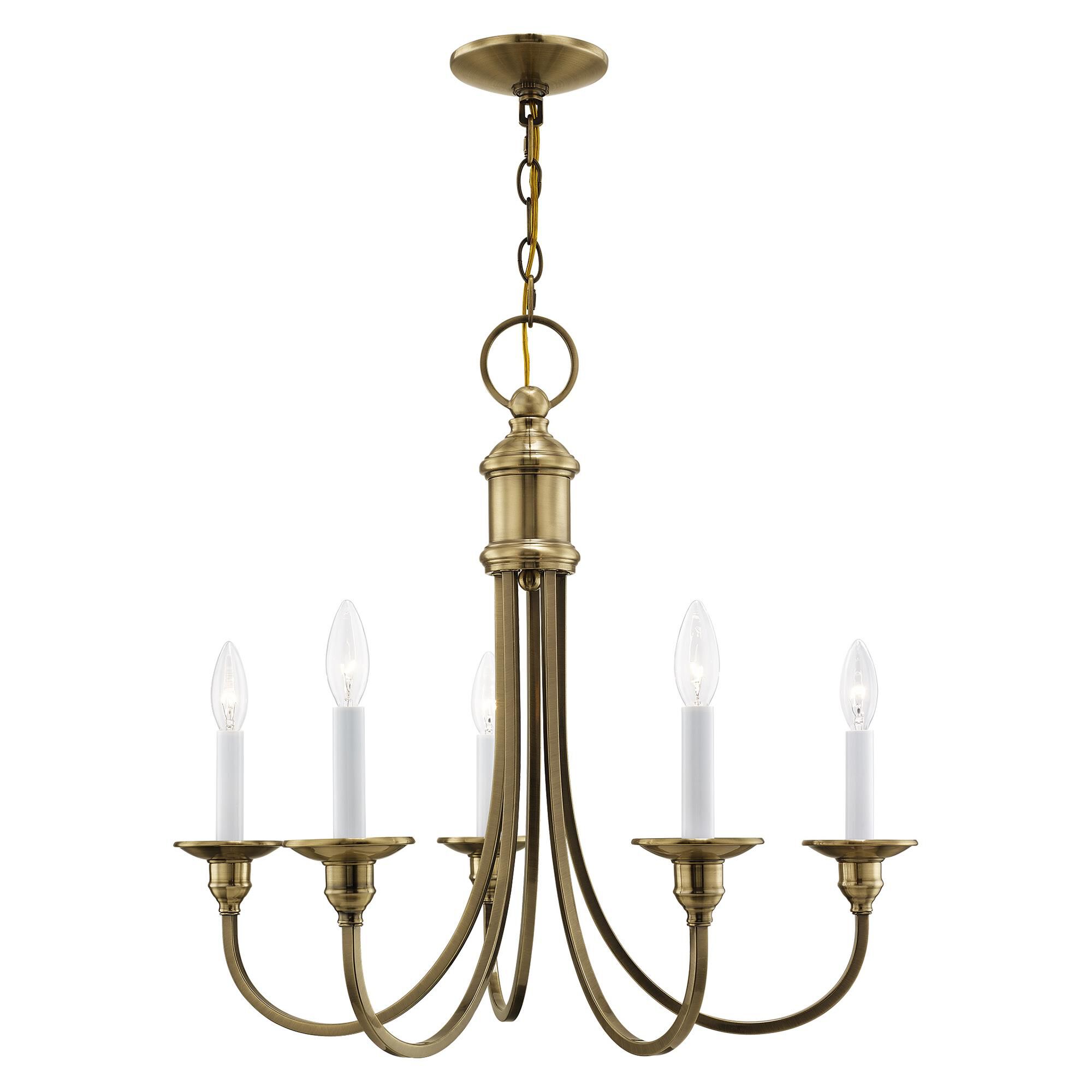 Shown in Antique Brass finish