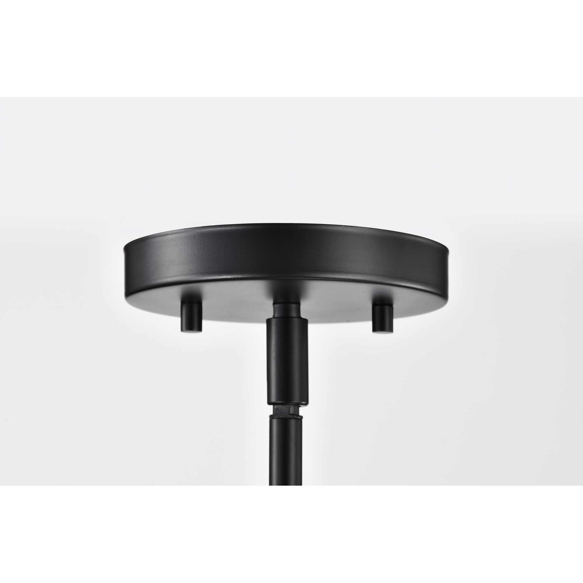 Shown in Matte Black finish and Clear glass