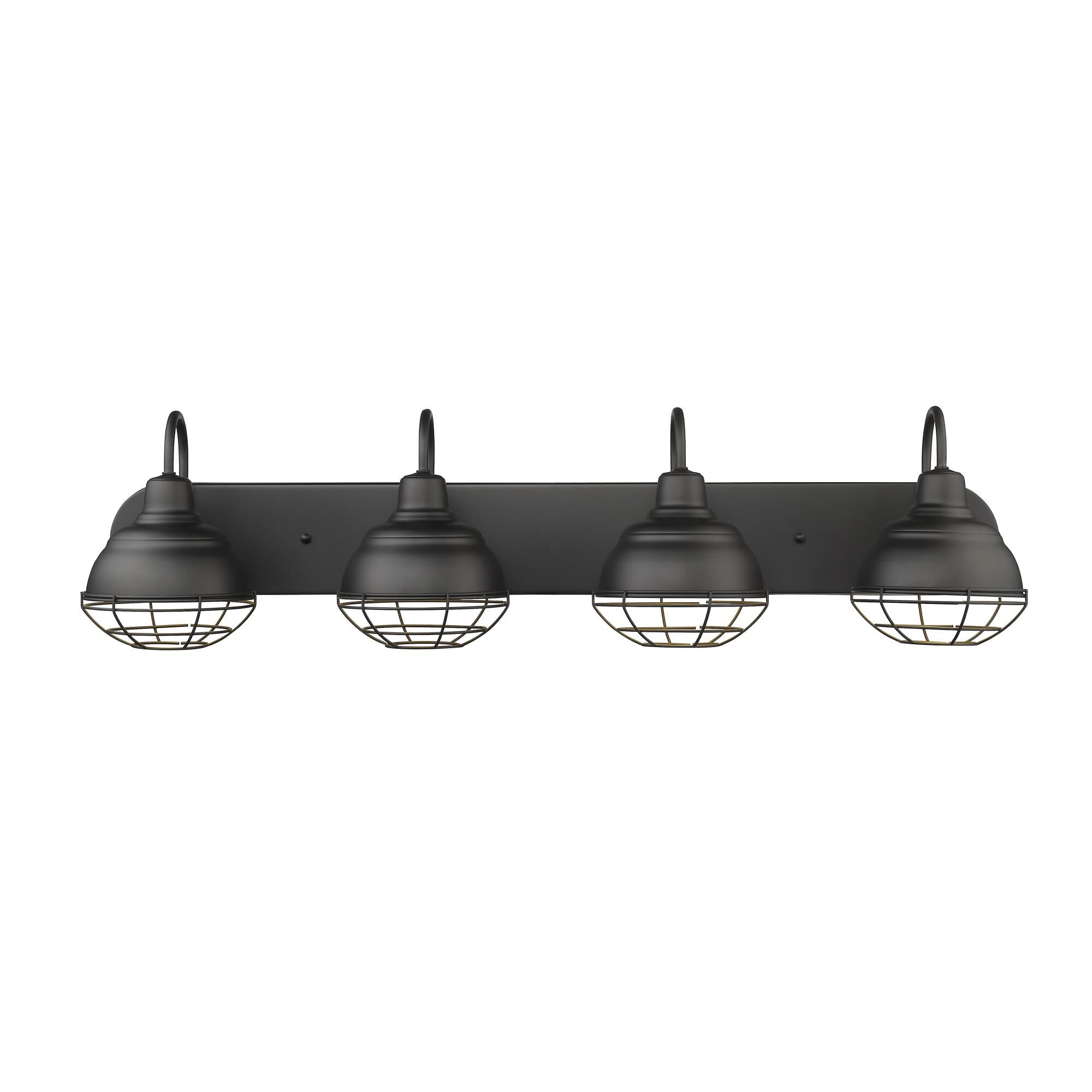 Neo-Industrial 36 Inch 4 Light Bath Vanity Light by Millennium Lighting