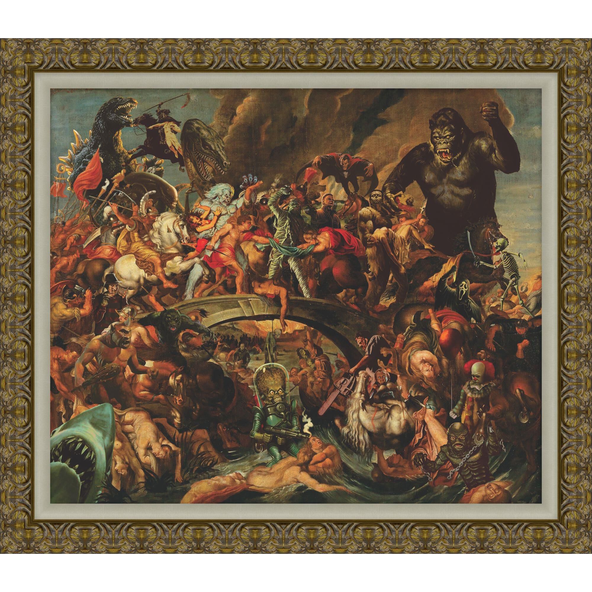 Jason Brueck The Horrors Of War Print by LEVEL57