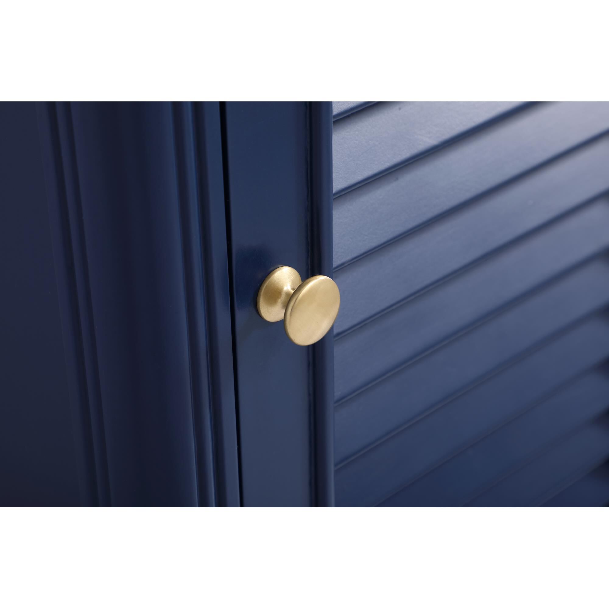 Shown in Blue finish