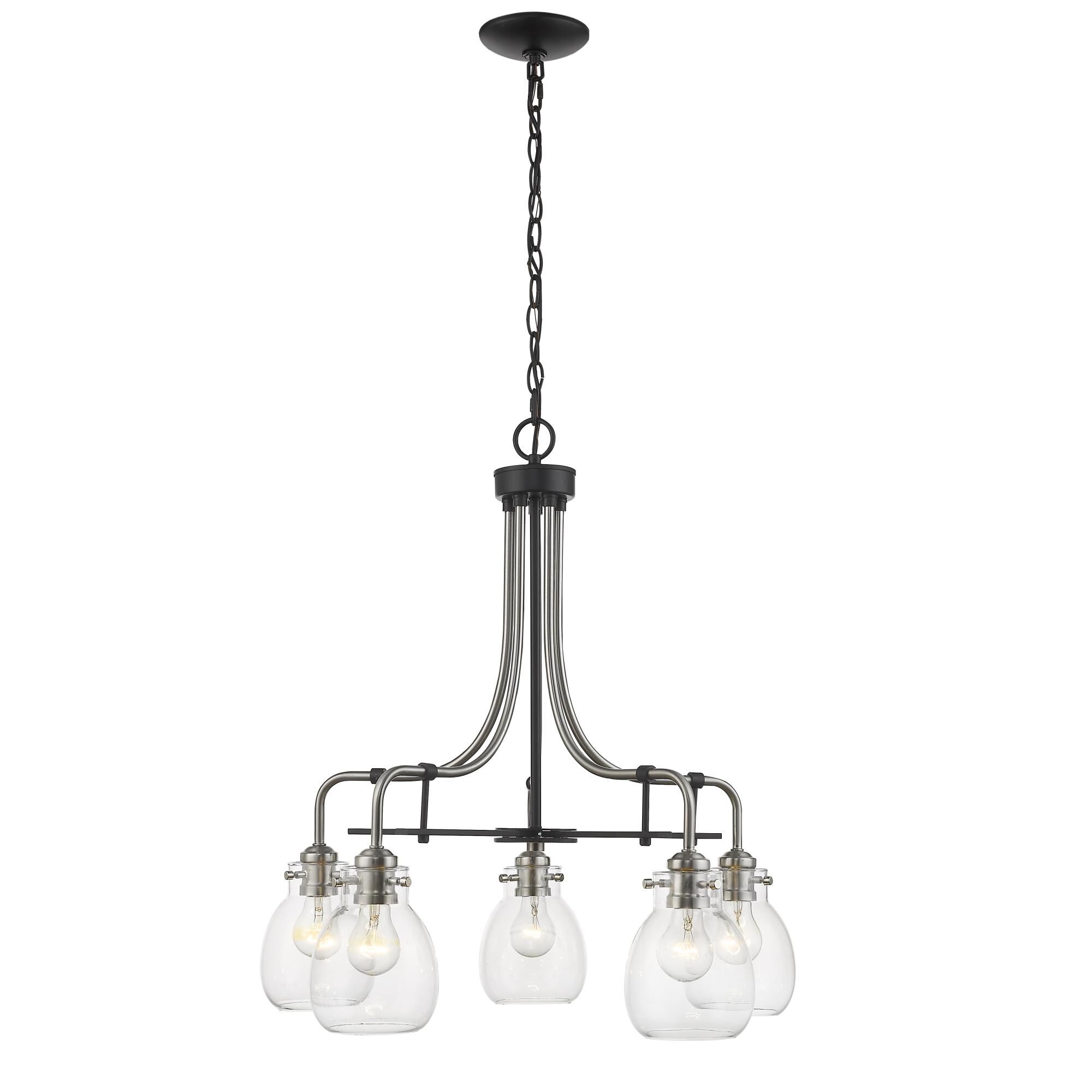 Kraken 25 Inch 5 Light Chandelier by Z-Lite