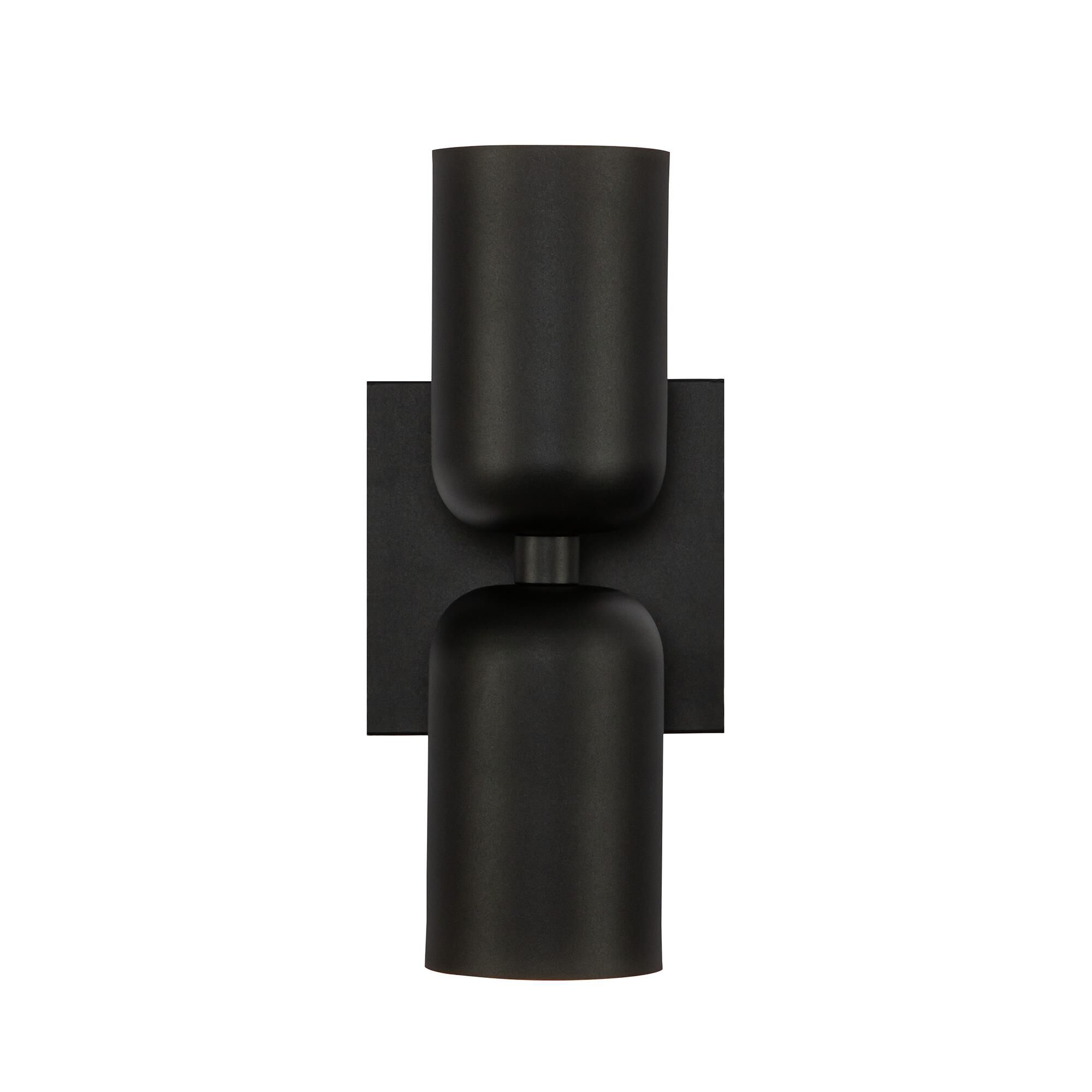 Shown in Black finish and Steel shade