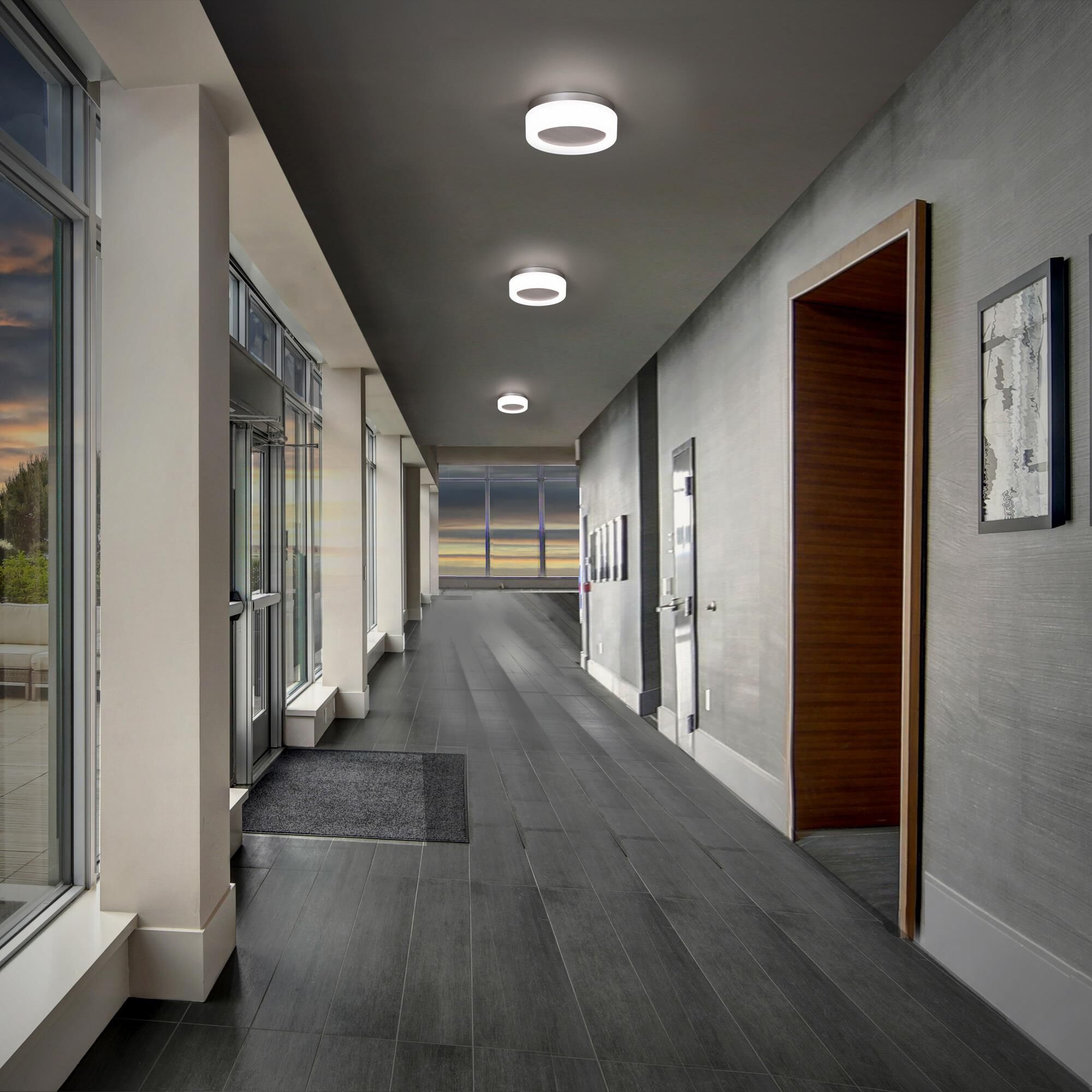 Bonham Flush Mount by dweLED