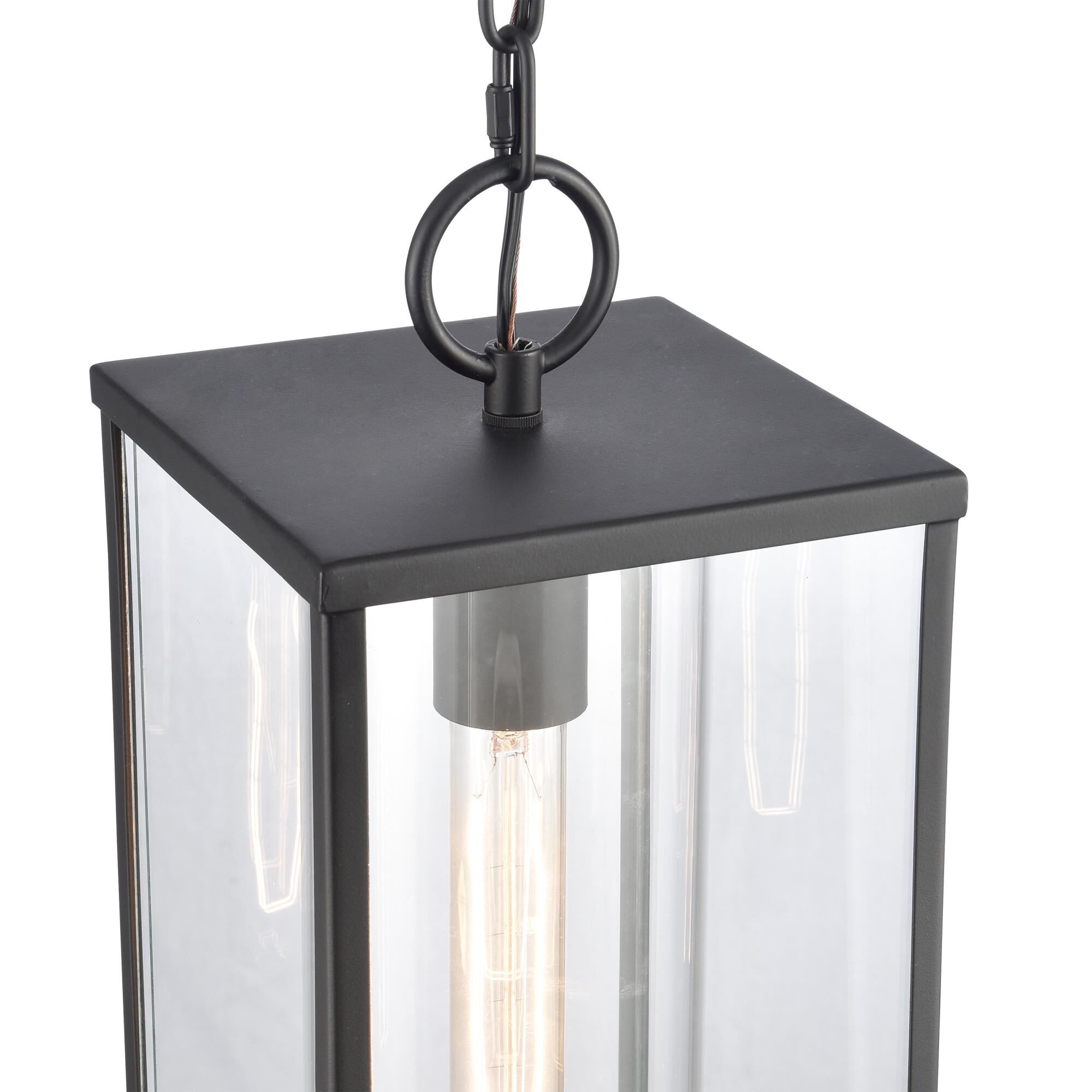 ELK Lighting Augusta 19 Inch Tall Outdoor Hanging Lantern